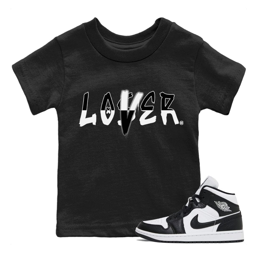 Loser Lover Kids Tops - Air Jordan 1 Homage