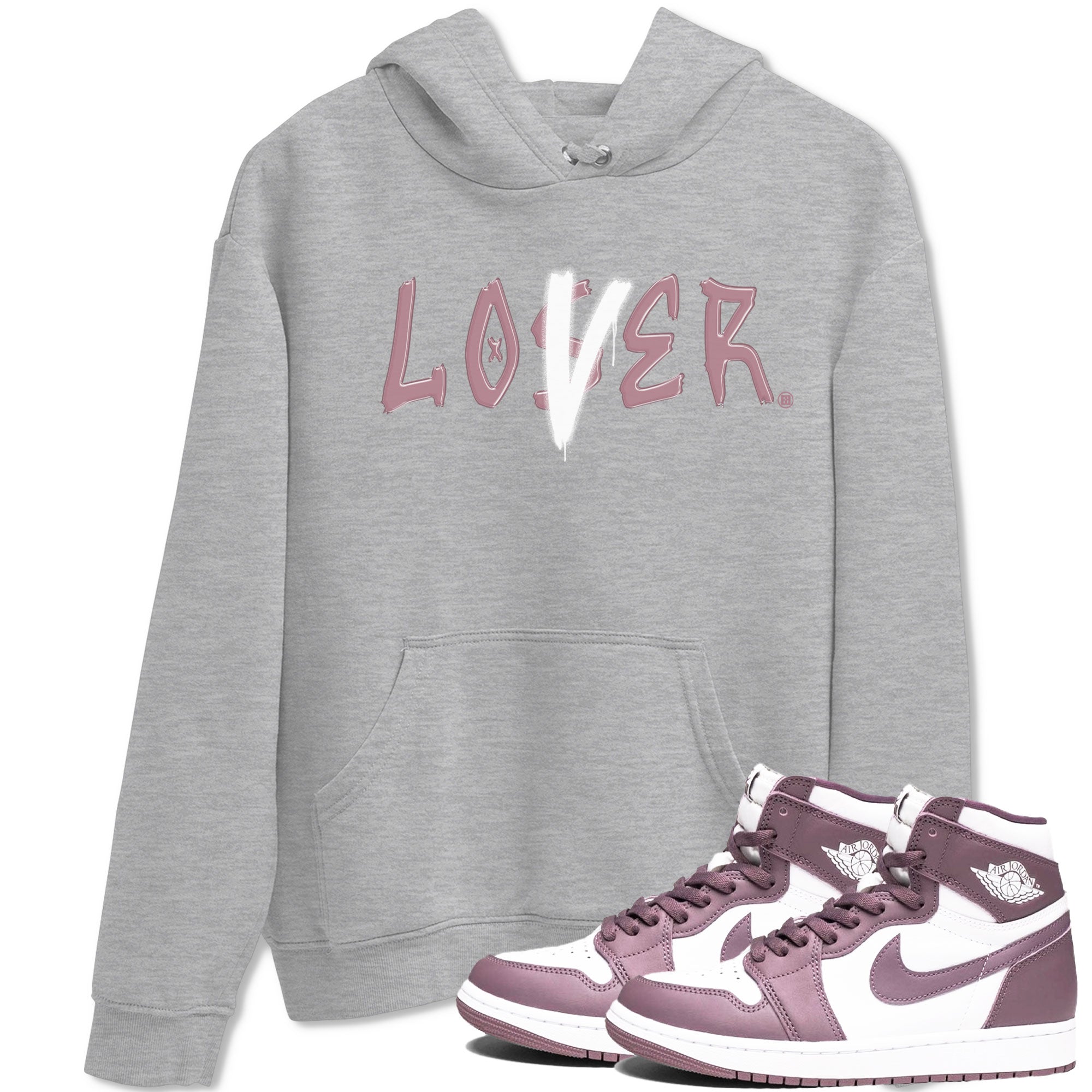 Loser Lover snkmatch Tee - Air Jordan 1 Mauve