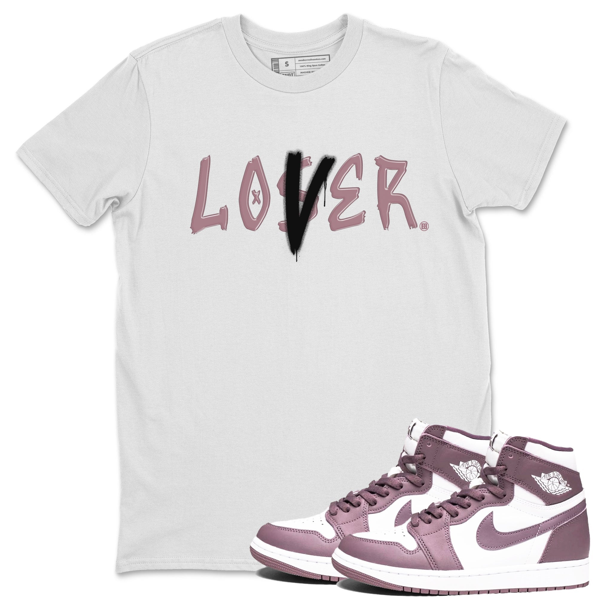 Loser Lover snkmatch Tee - Air Jordan 1 Mauve