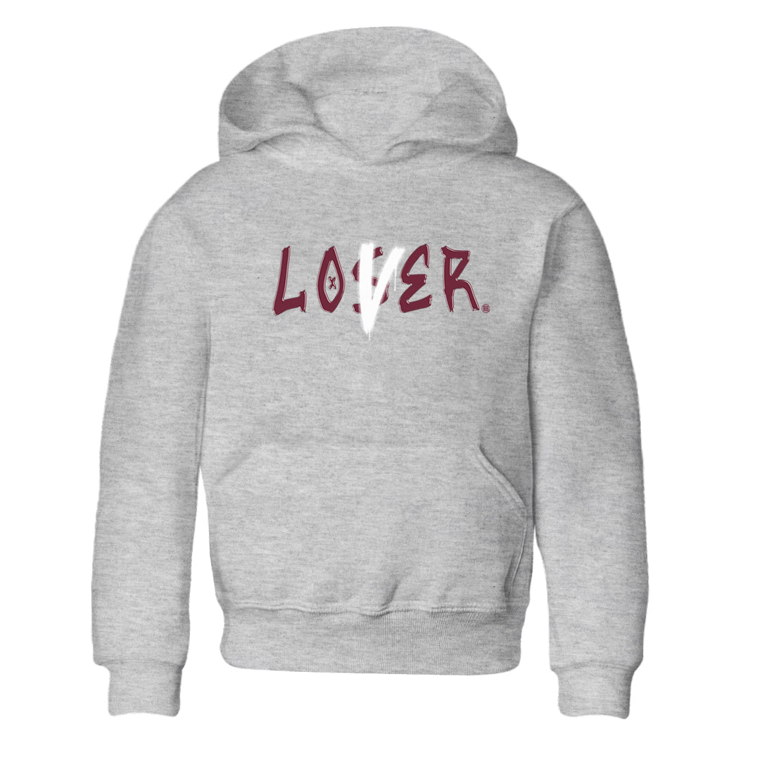 Loser Lover snkmatch Tees Kids - Air Jordan 1 Metallic Burgundy