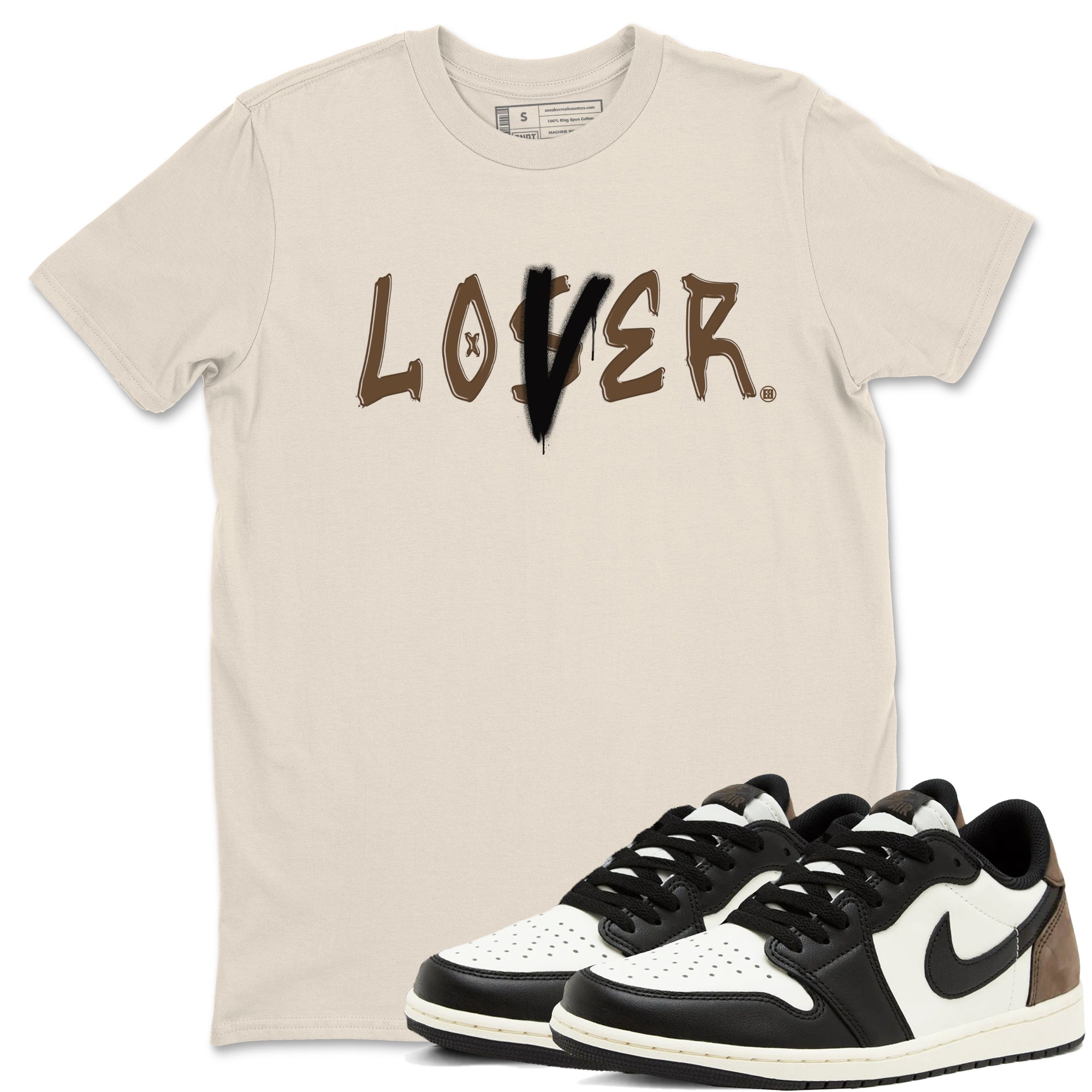 Loser Lover snkmatch Tees - Air Jordan 1 Mocha