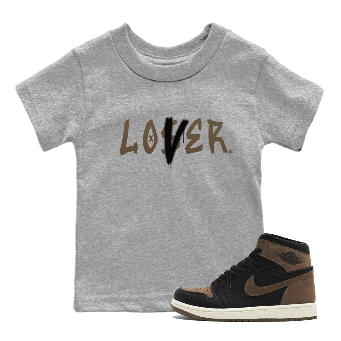 Loser Lover snkmatch Tee Kids - Air Jordan 1 Palomino