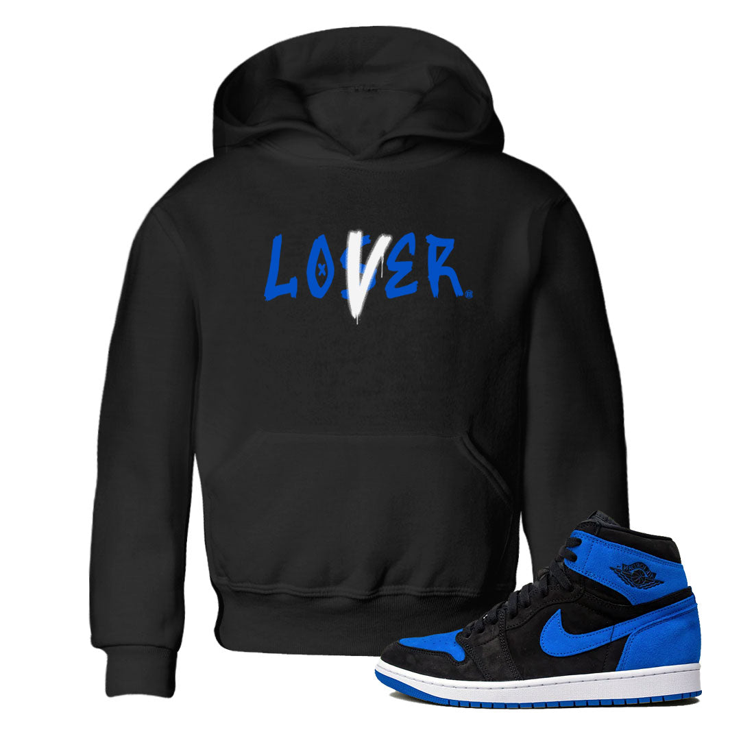 Loser Lover snkmatch Tee Kids - Air Jordan 1 Royal Reimagined
