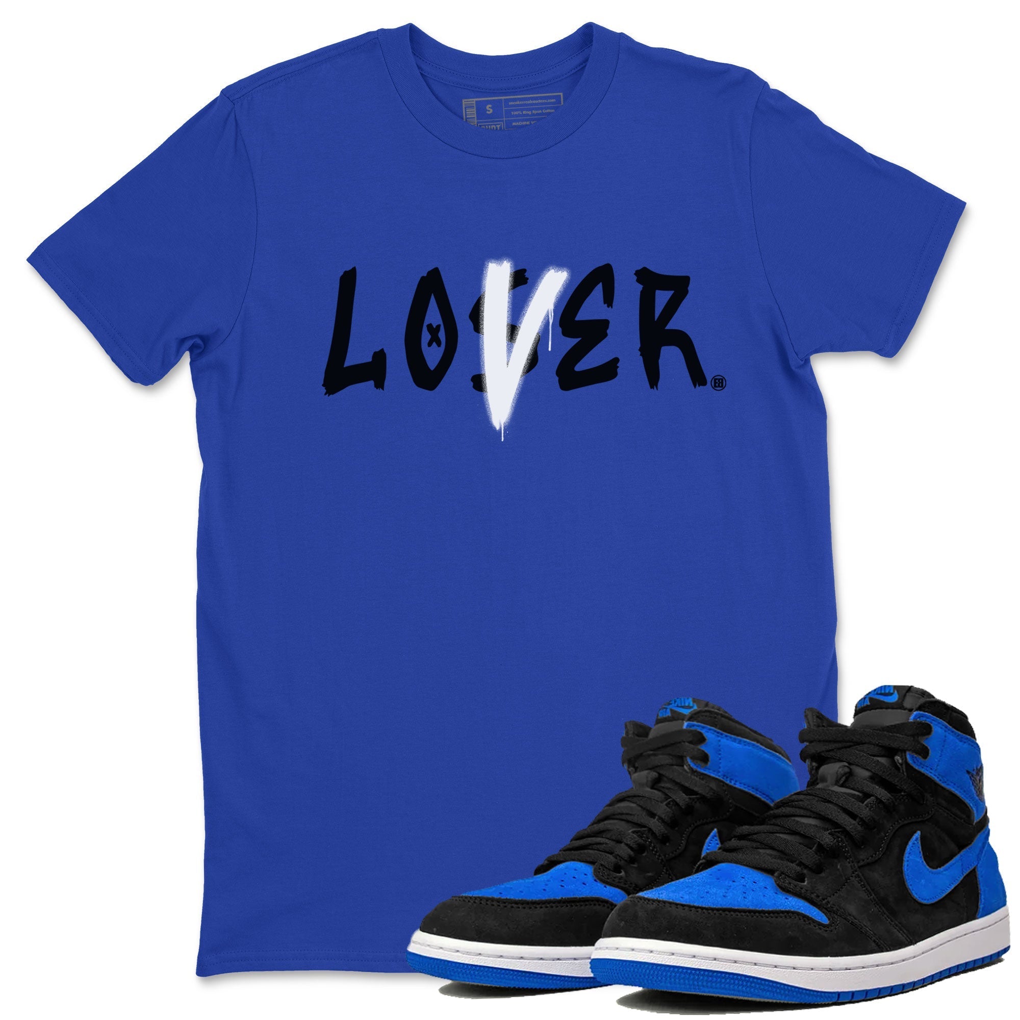 Loser Lover snkmatch Tee - Air Jordan 1 Royal Reimagined