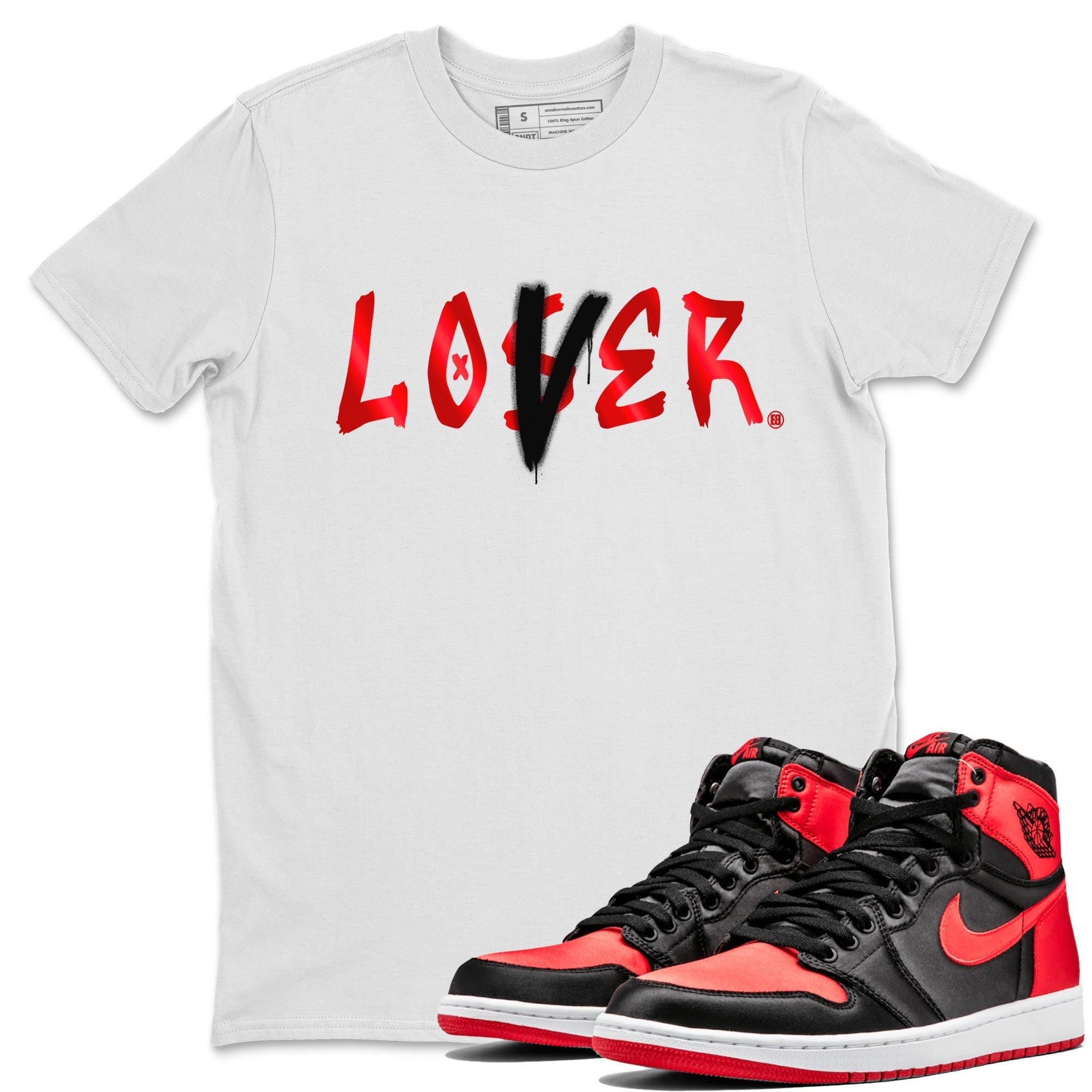 Loser Lover Unisex Tops - Air Jordan 1 Satin Bred
