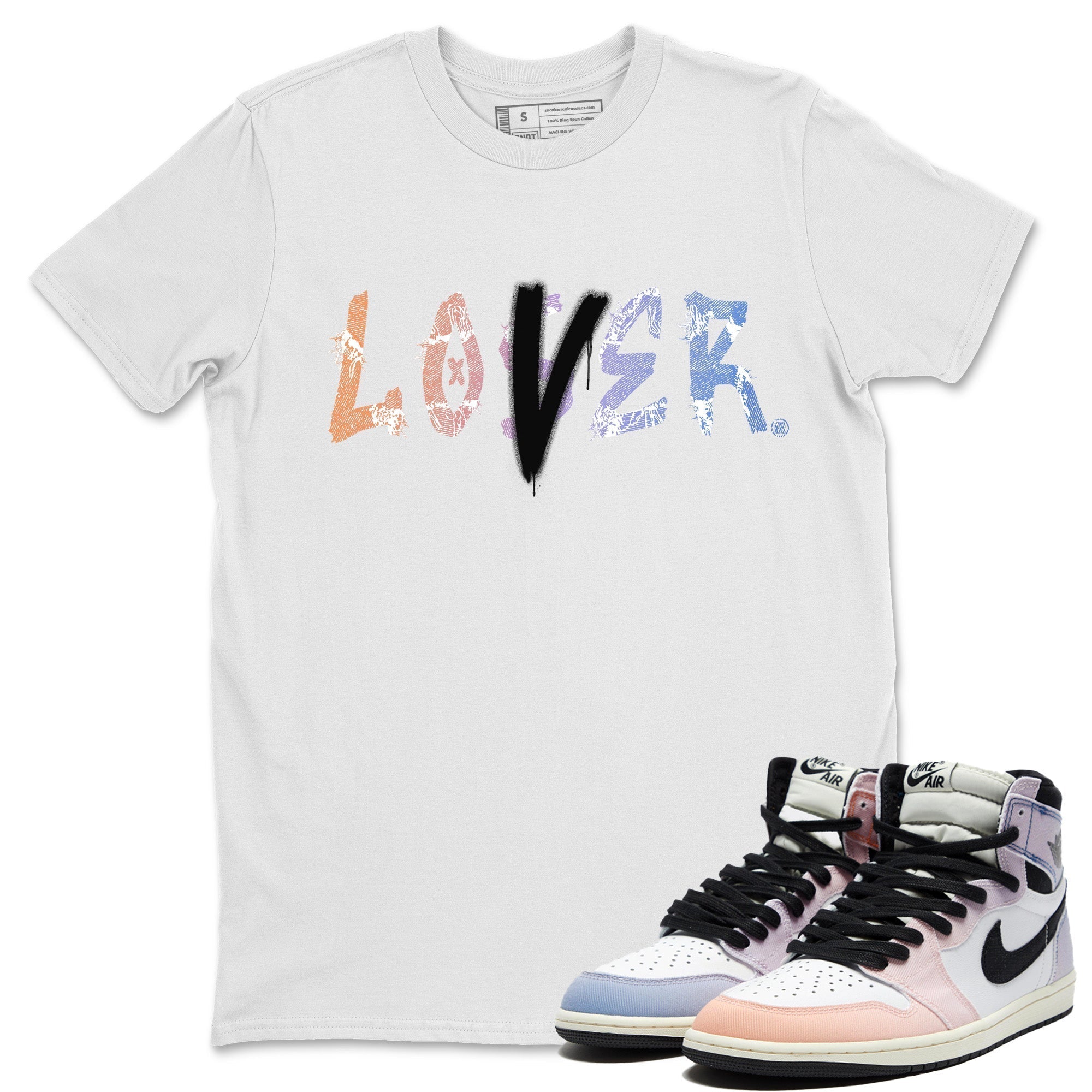 Loser Lover Unisex Tops - Air Jordan 1 Skyline