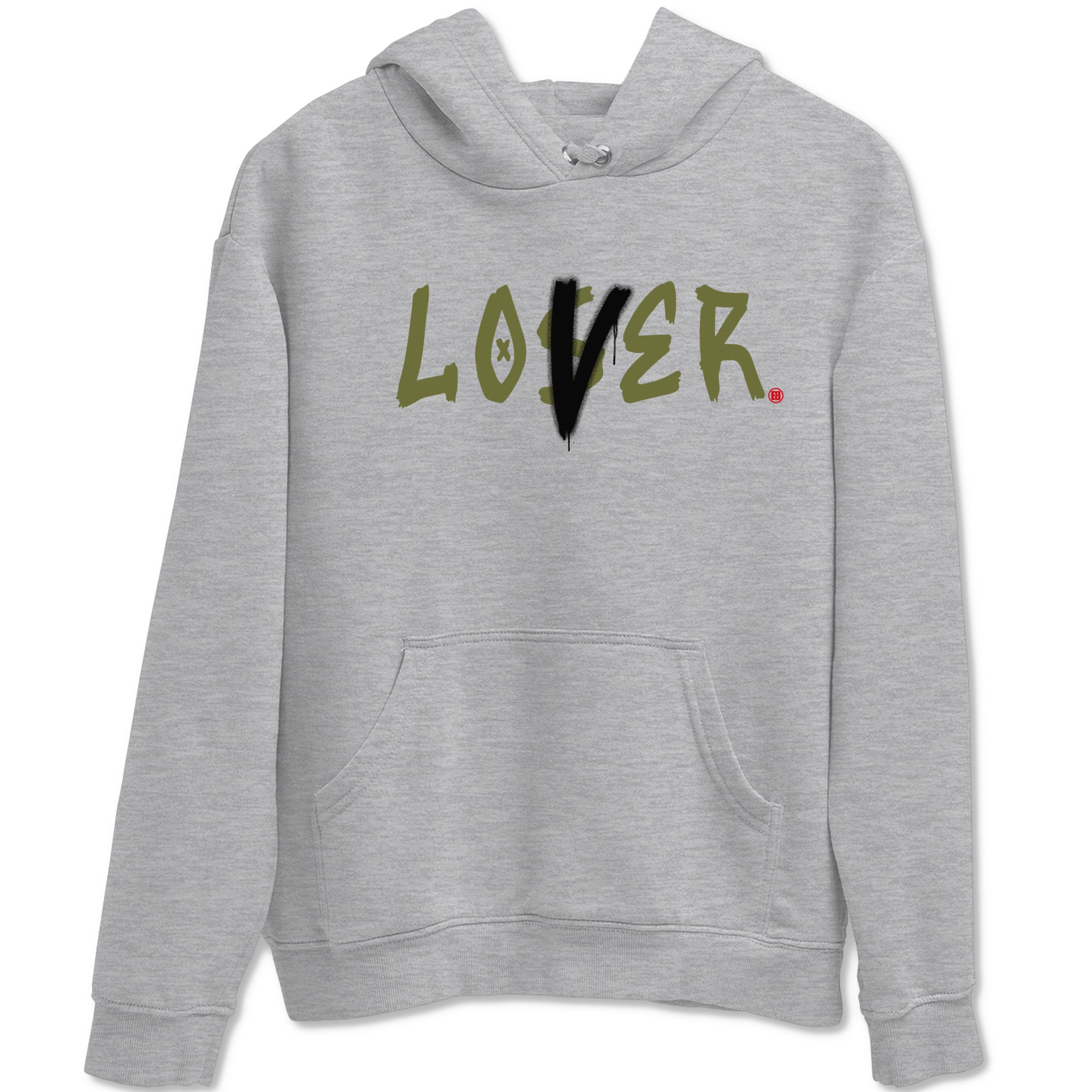 Loser Lover snkmatch Tees - Air Jordan 1 Travis Scott Medium Olive