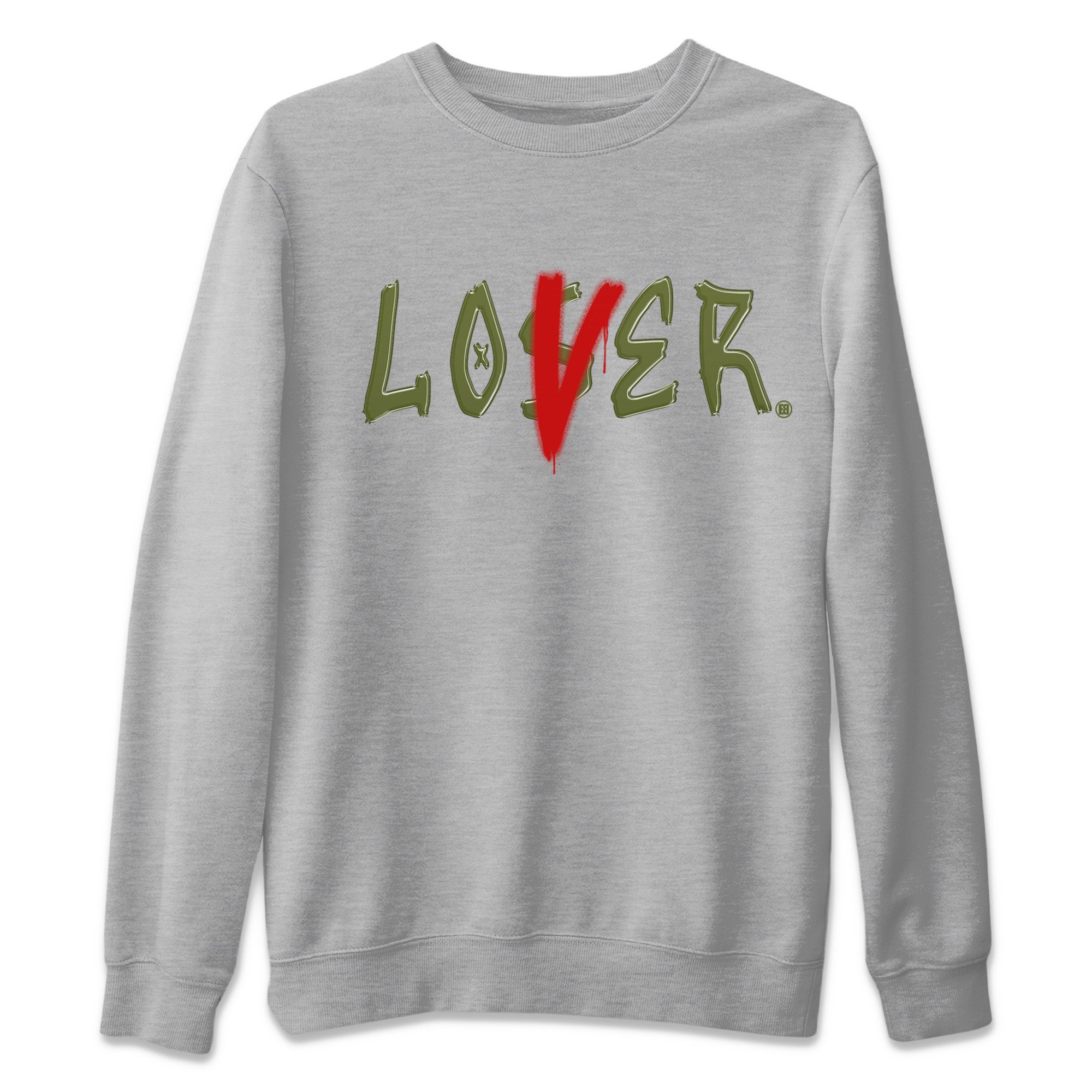 Loser Lover Unisex Tops - Air Jordan 1 Travis Scott Olive