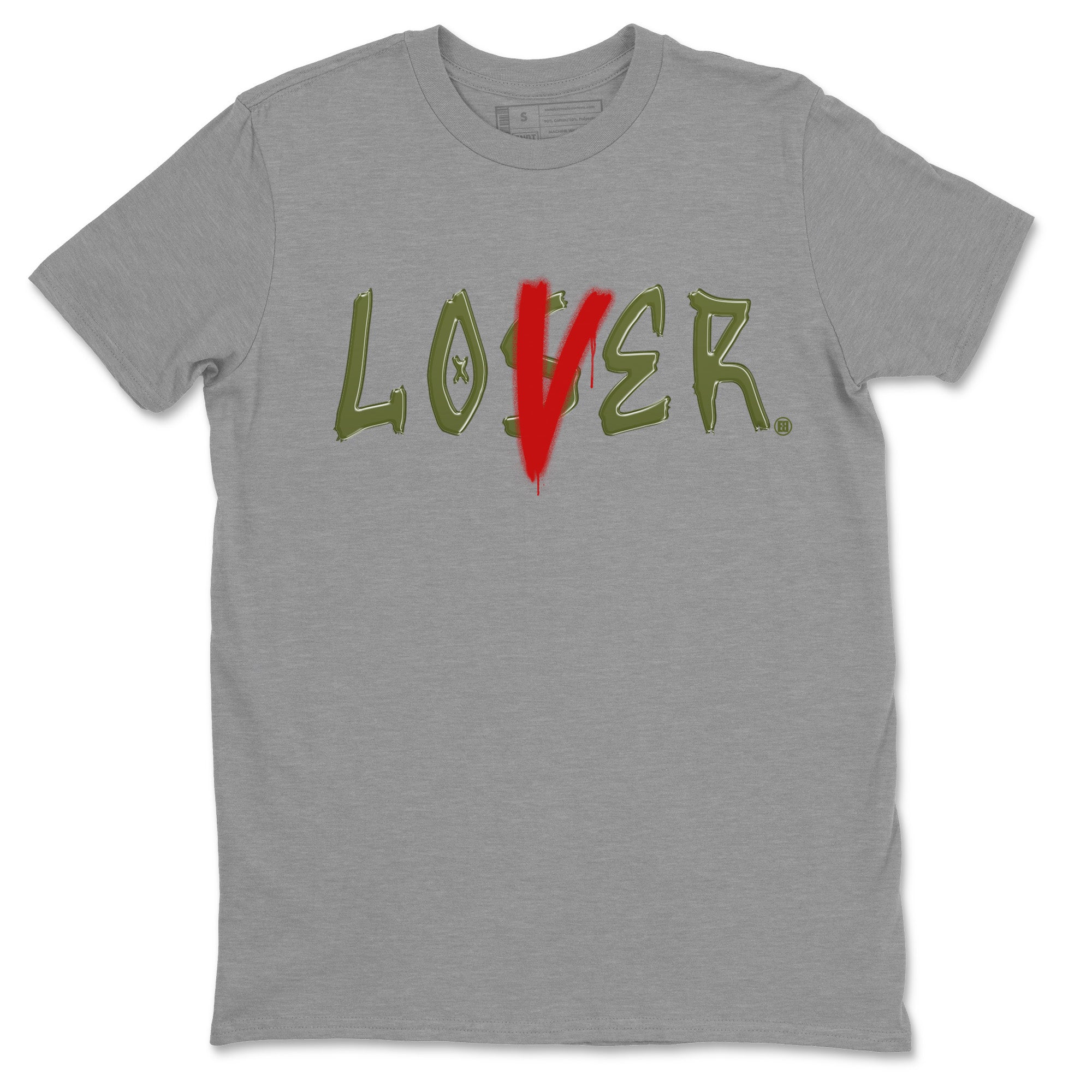Loser Lover Unisex Tops - Air Jordan 1 Travis Scott Olive