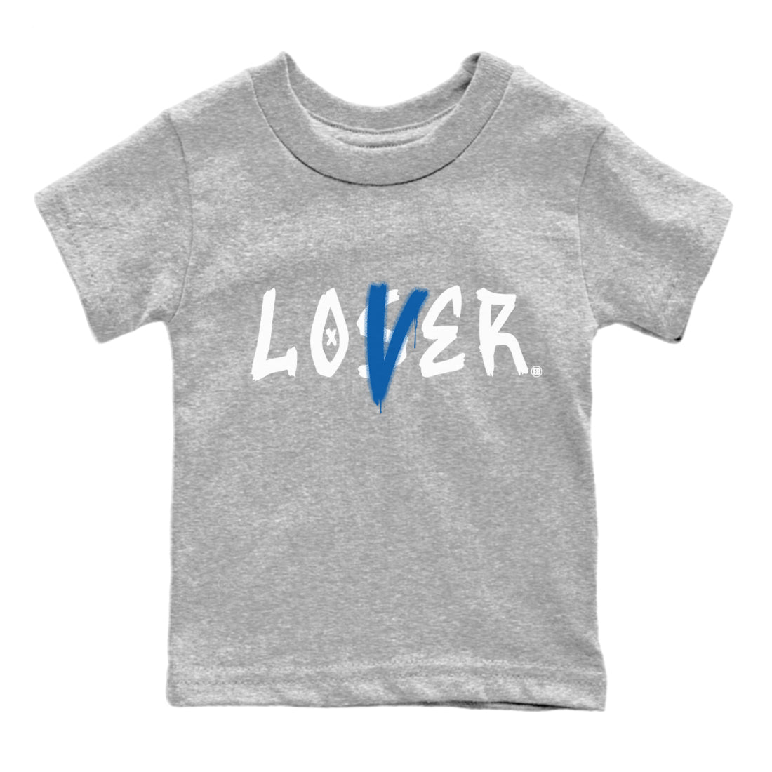 Loser Lover Kids Tops - Air Jordan 1 True Blue