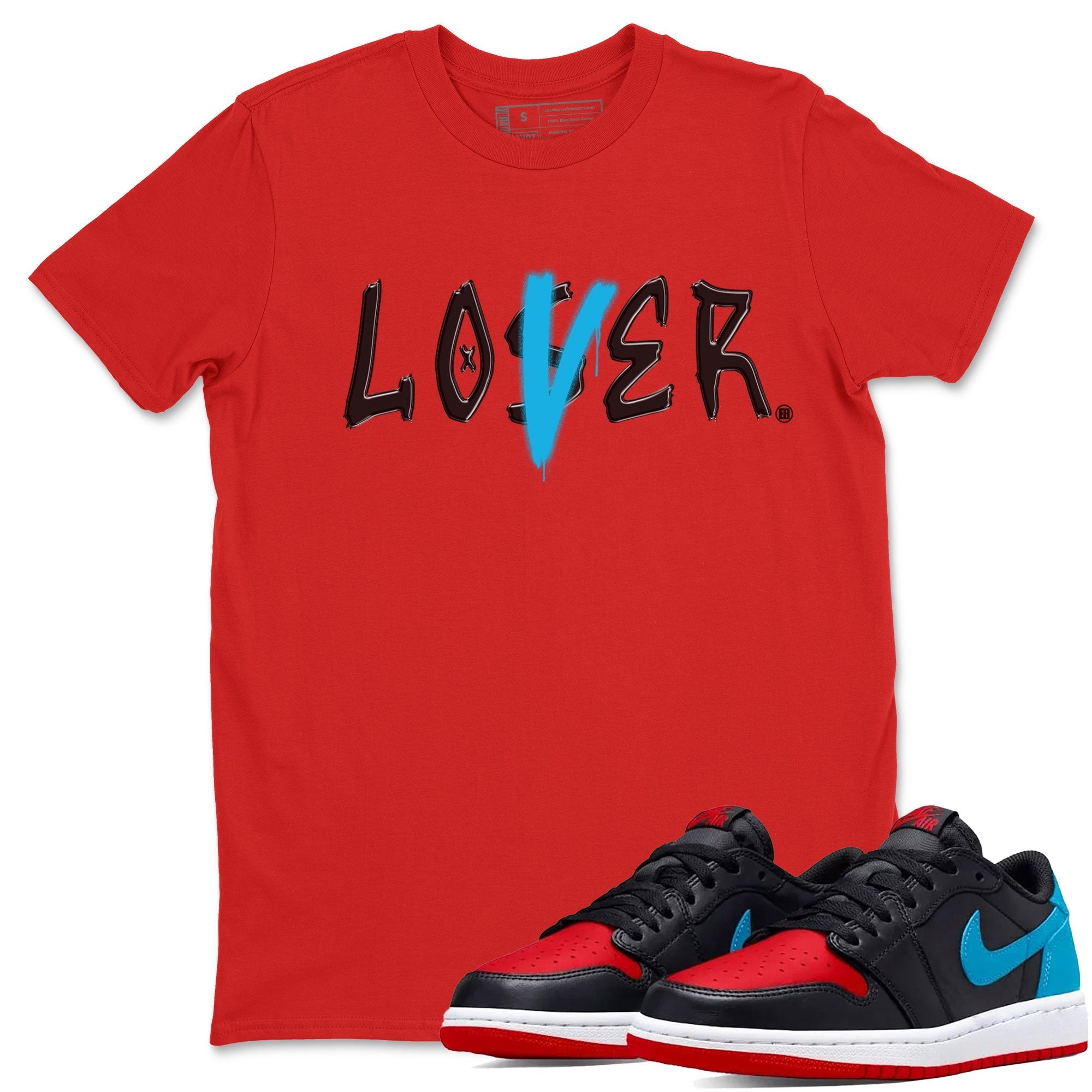 Loser Lover Unisex Tops - Air Jordan 1 UNC to Chicago