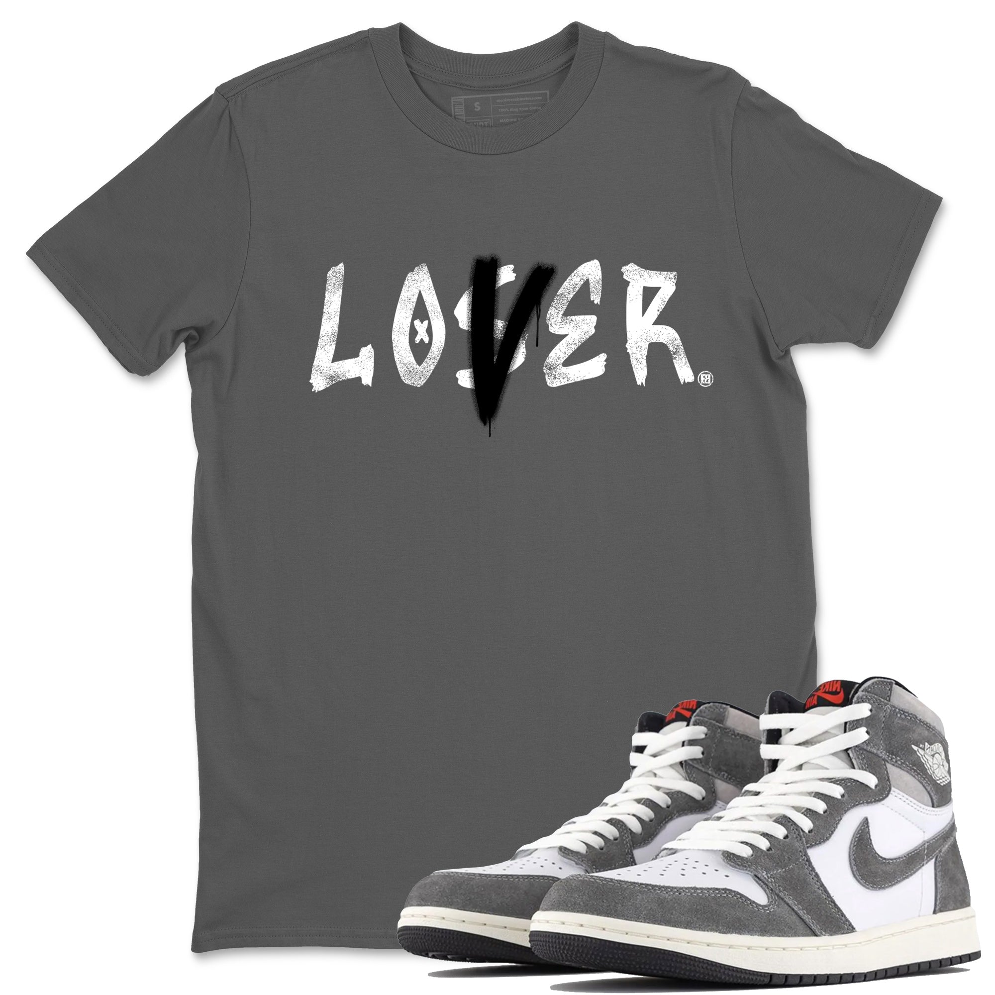 Loser Lover Unisex Tops - Air Jordan 1 Washed Heritage