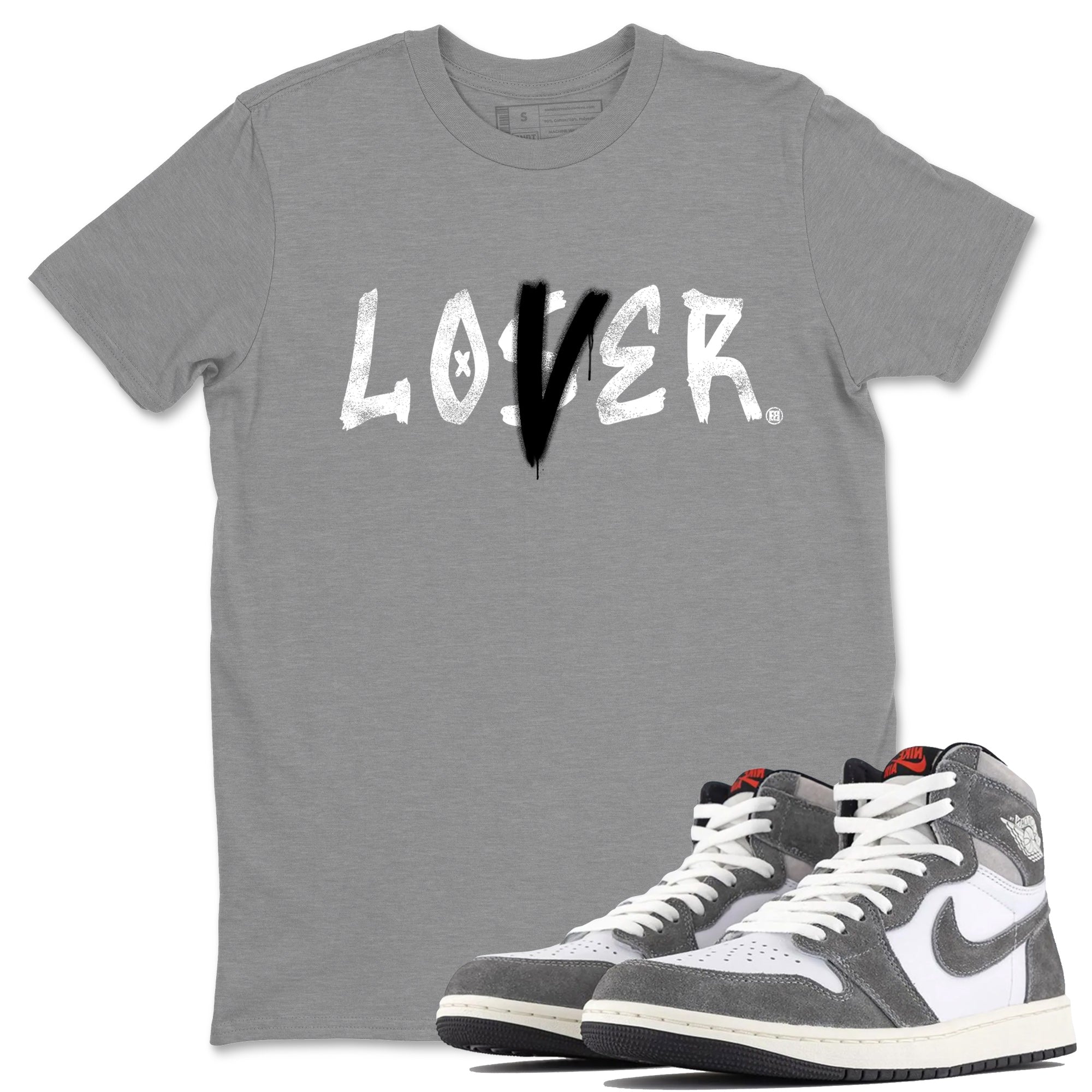 Loser Lover Unisex Tops - Air Jordan 1 Washed Heritage