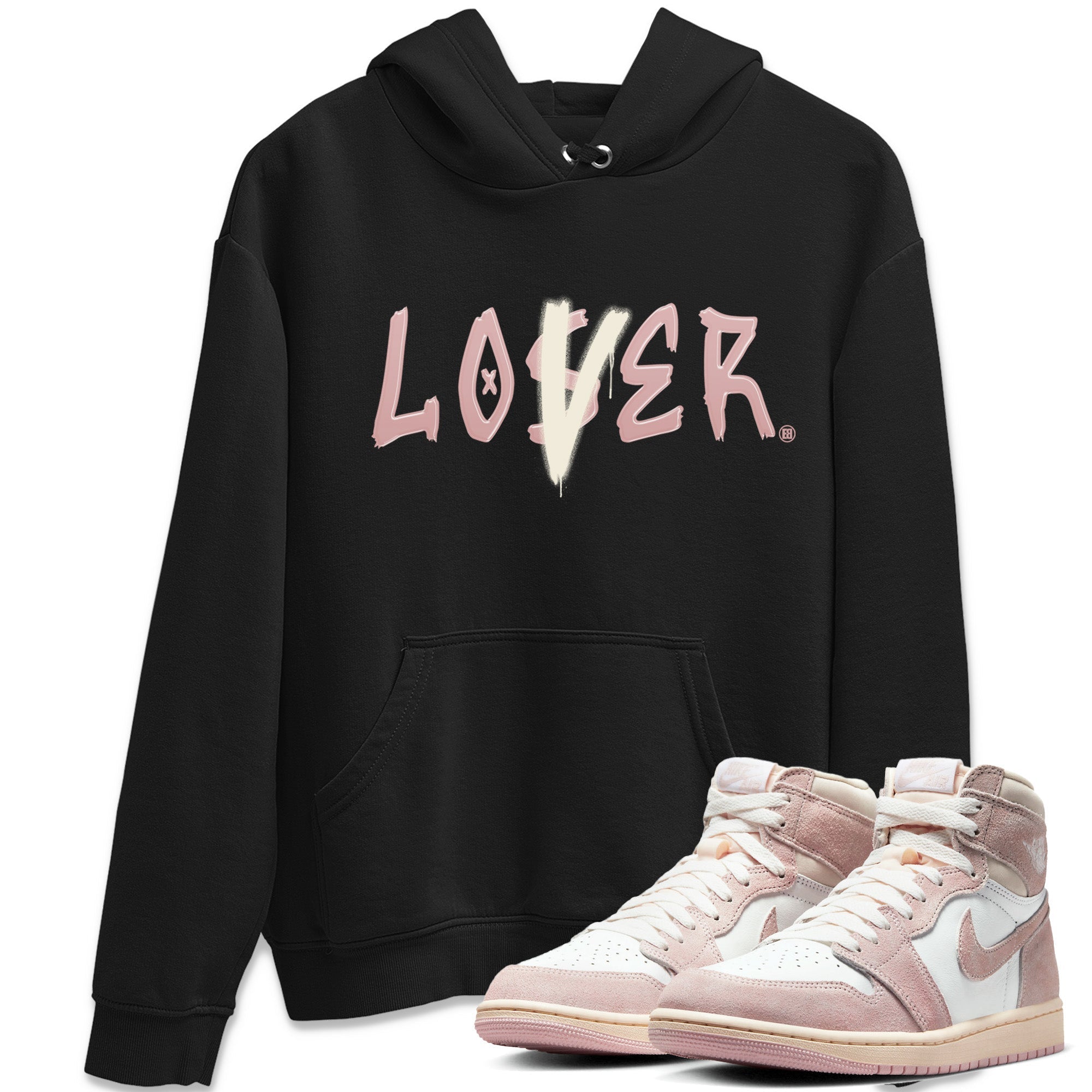 Loser Lover Unisex Tops - Air Jordan 1 Washed Pink