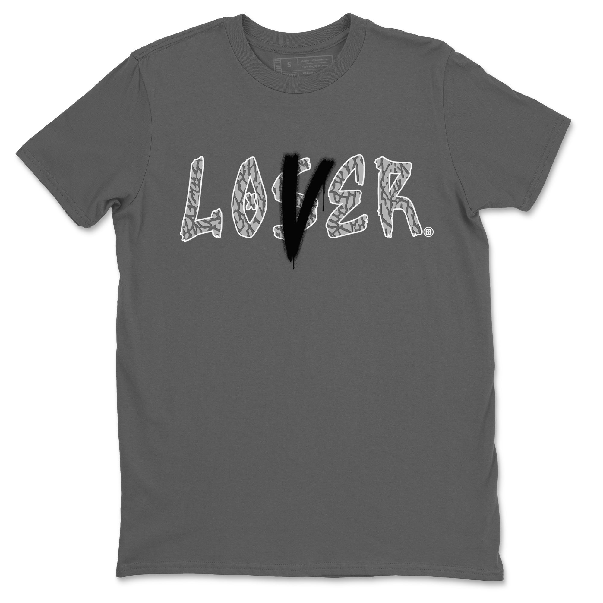Loser Lover Unisex Tops - Air Jordan 1 White Cement