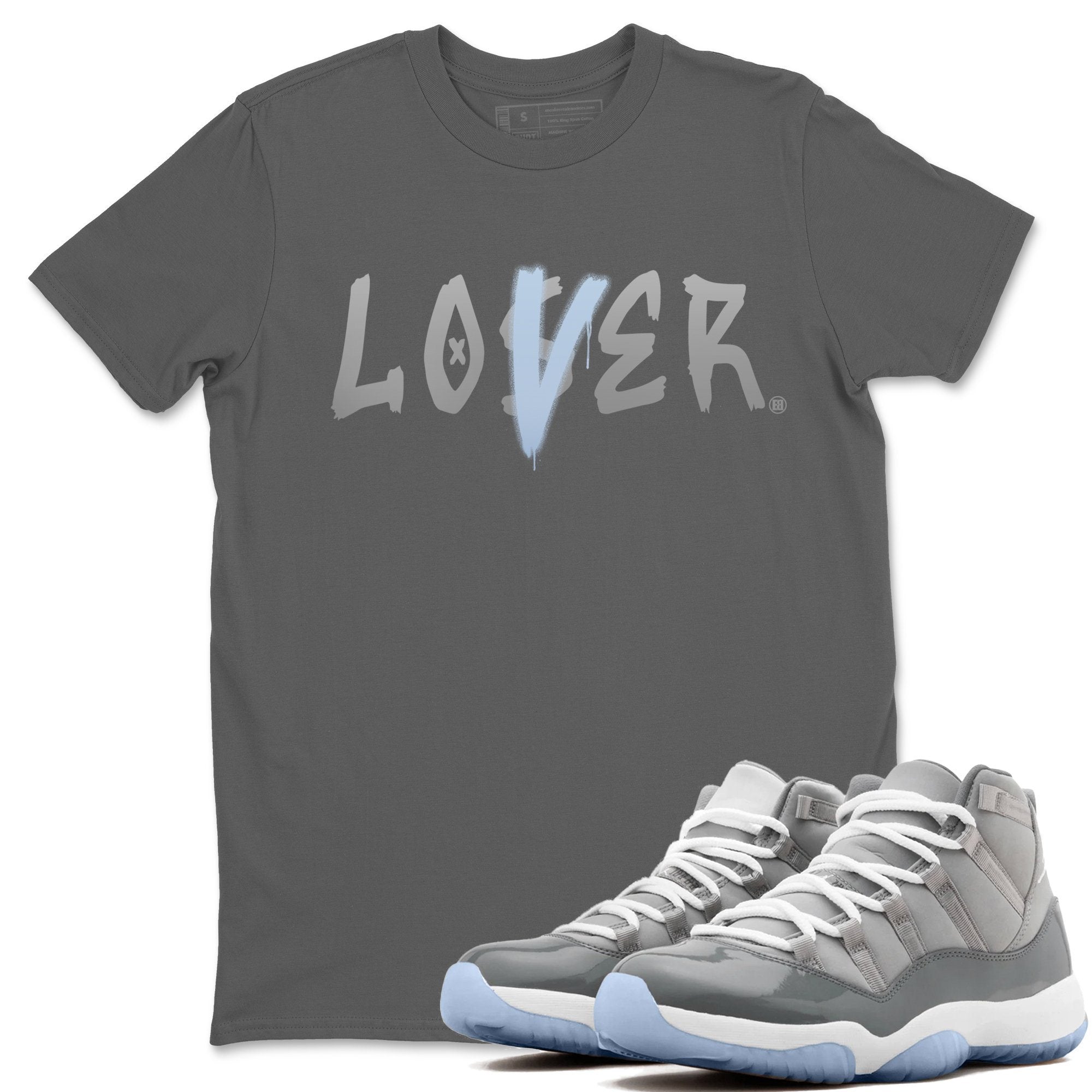 Loser Lover Unisex Tops - Air Jordan 11 Cool Grey