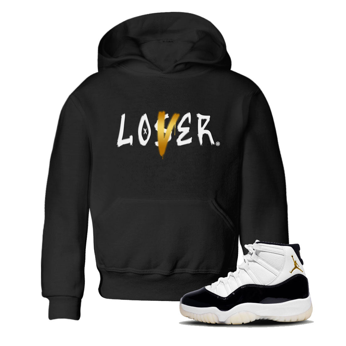 Loser Lover snkmatch Tee Kids - Air Jordan 11 Gratitude
