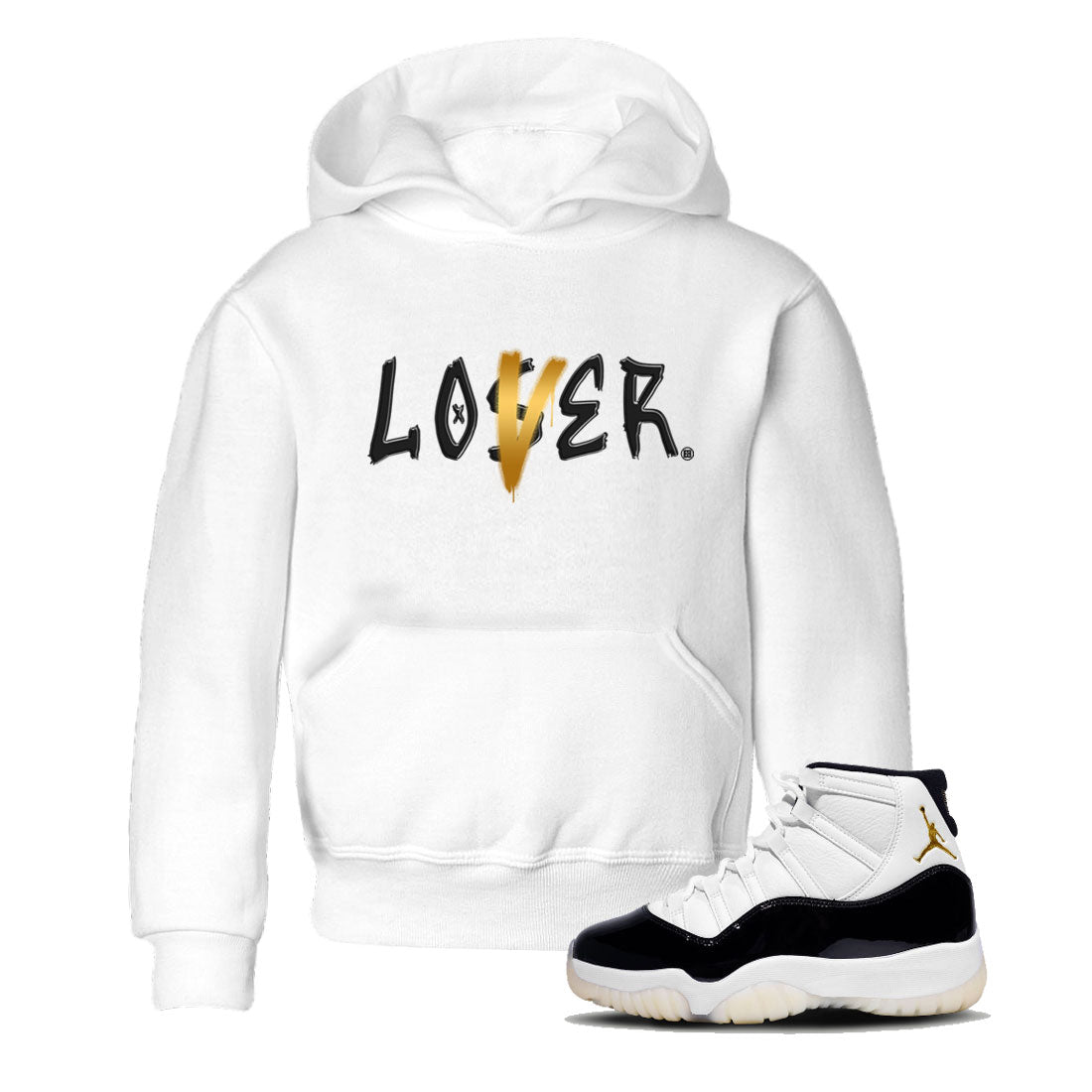 Loser Lover snkmatch Tee Kids - Air Jordan 11 Gratitude