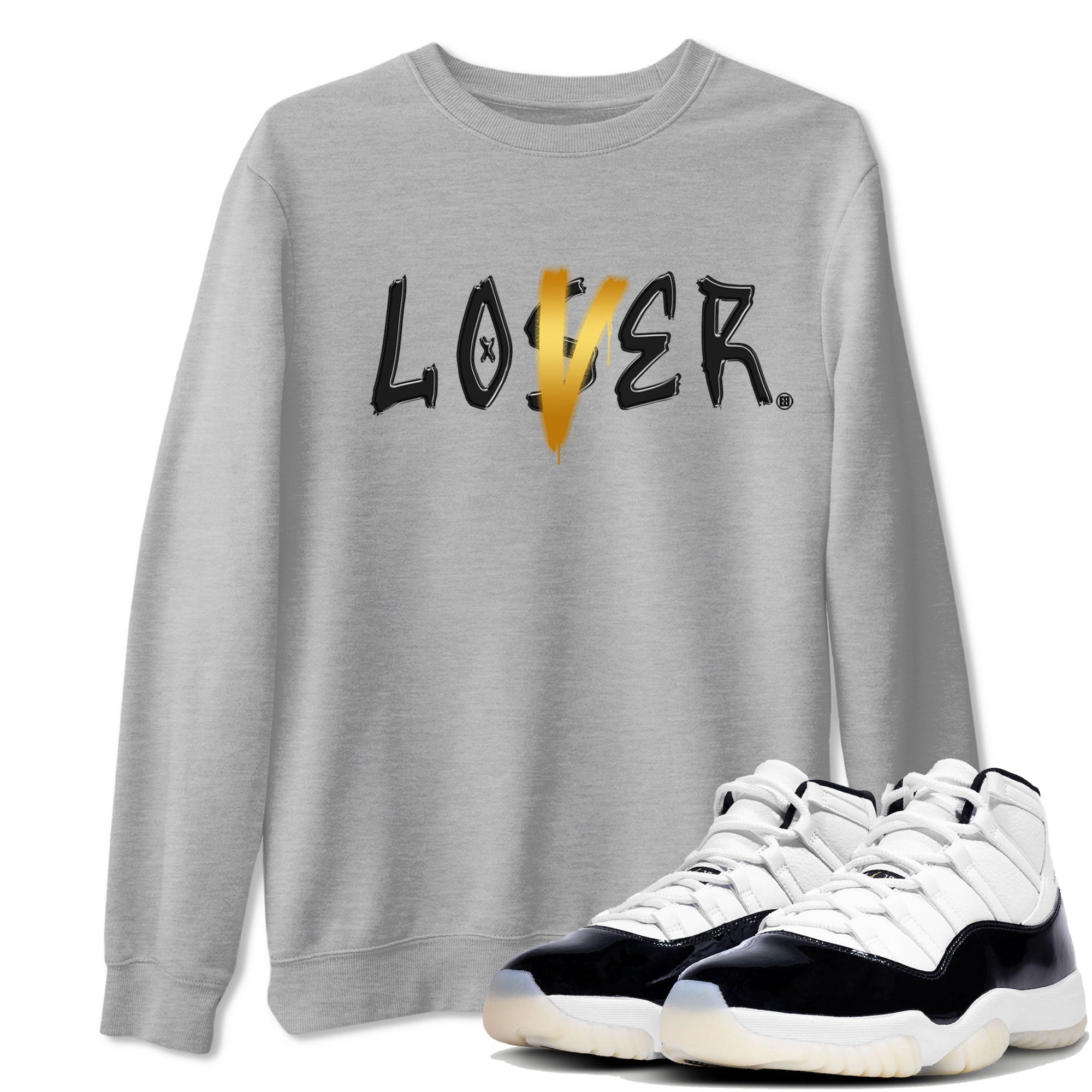 Loser Lover snkmatch Tee - Air Jordan 11 Gratitude