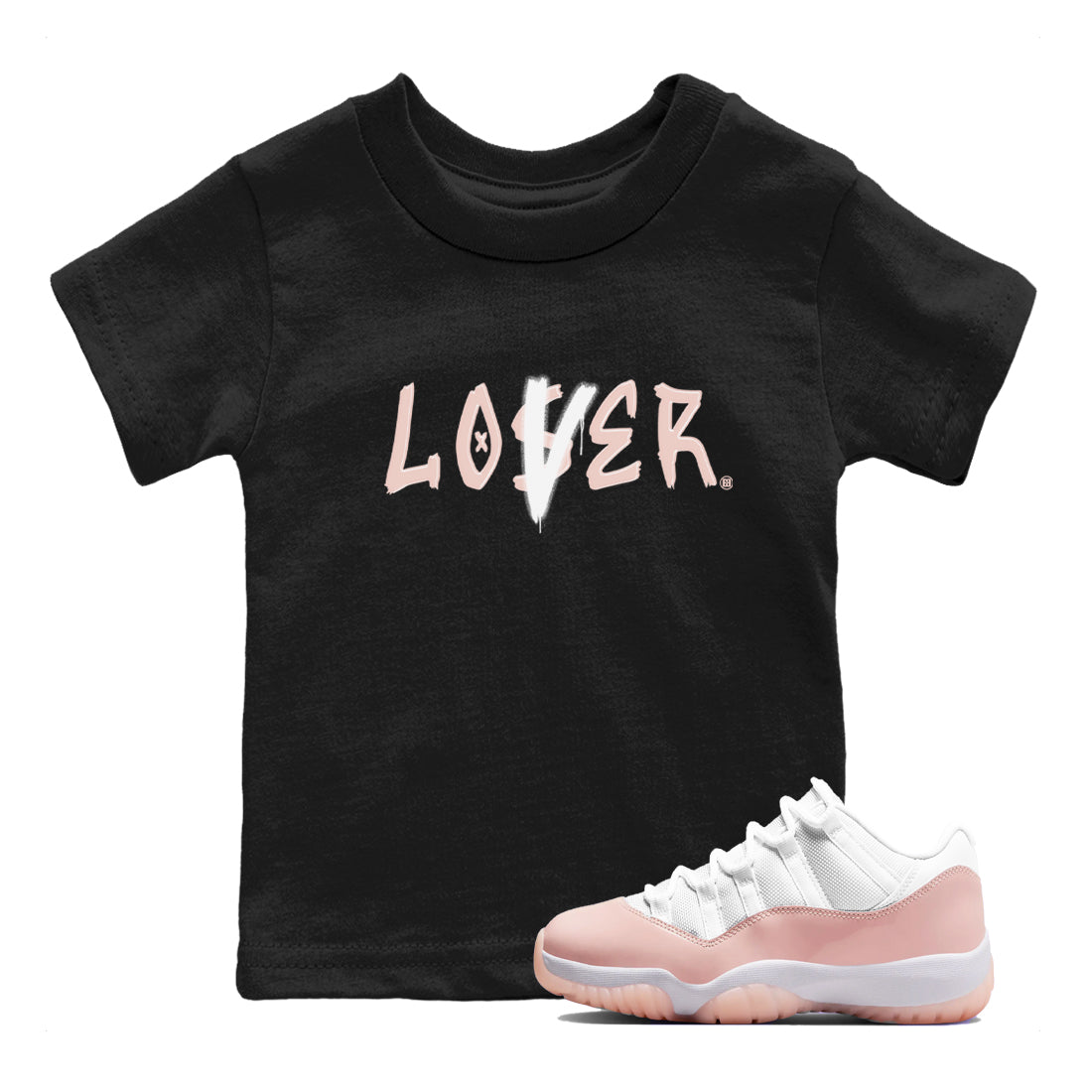 Loser Lover snkmatch Tees Kids - Air Jordan 11 Legend Pink
