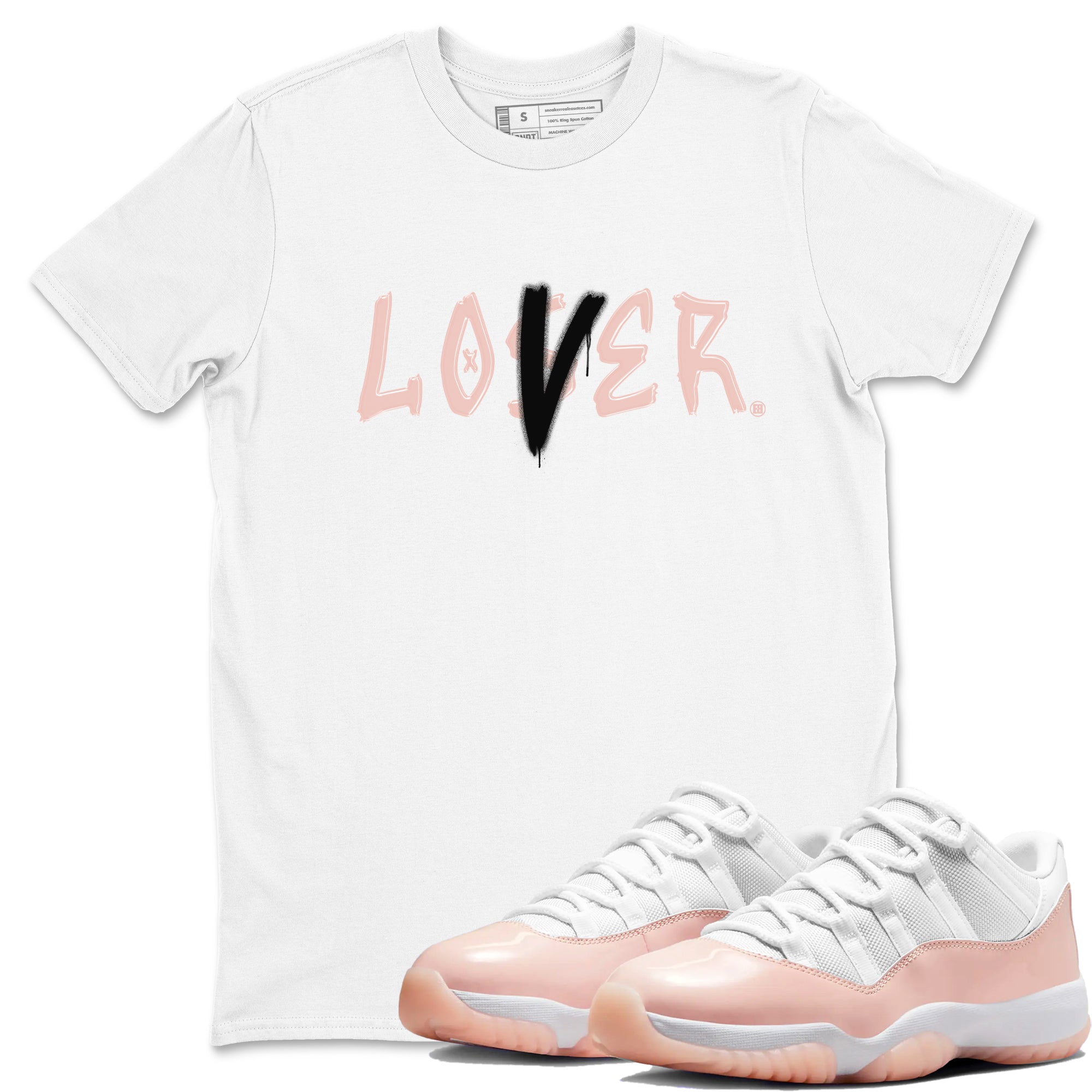 Loser Lover snkmatch Tees - Air Jordan 11 Legend Pink