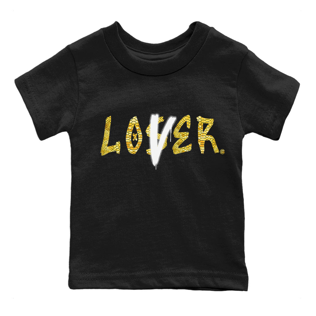 Loser Lover Kids Tops - Air Jordan 11 Yellow Python