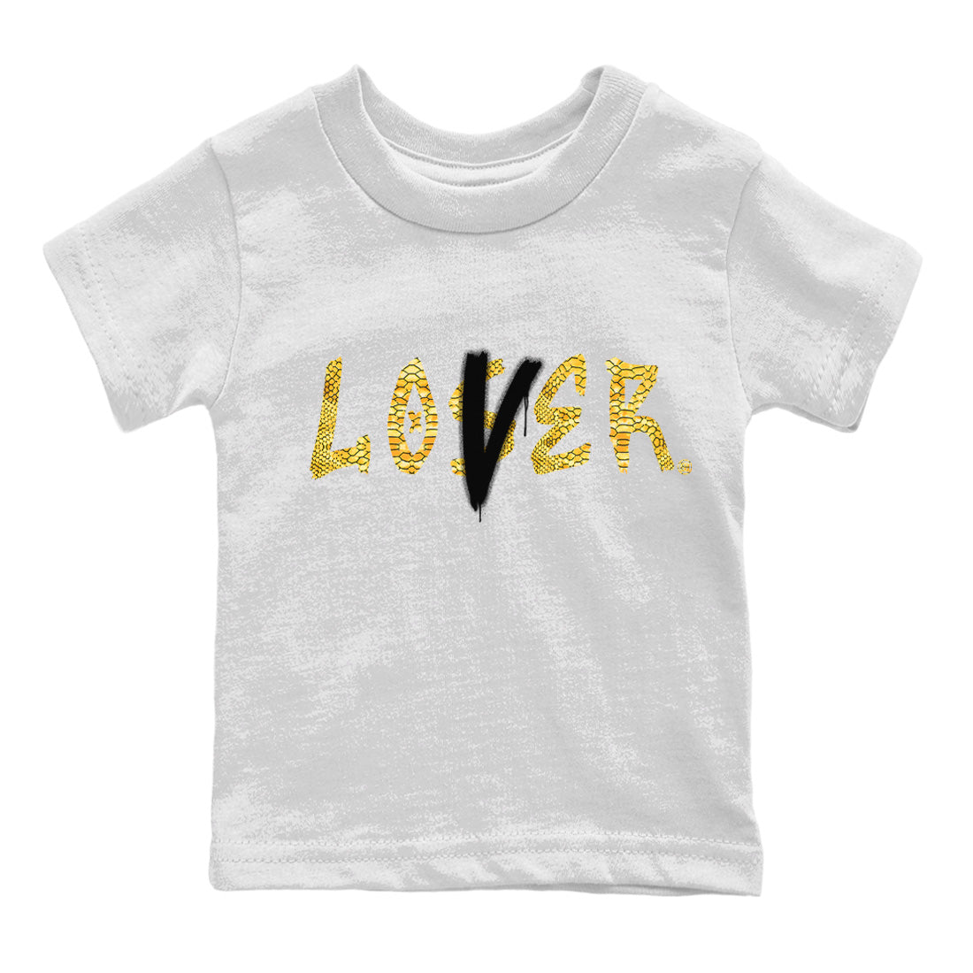 Loser Lover Kids Tops - Air Jordan 11 Yellow Python
