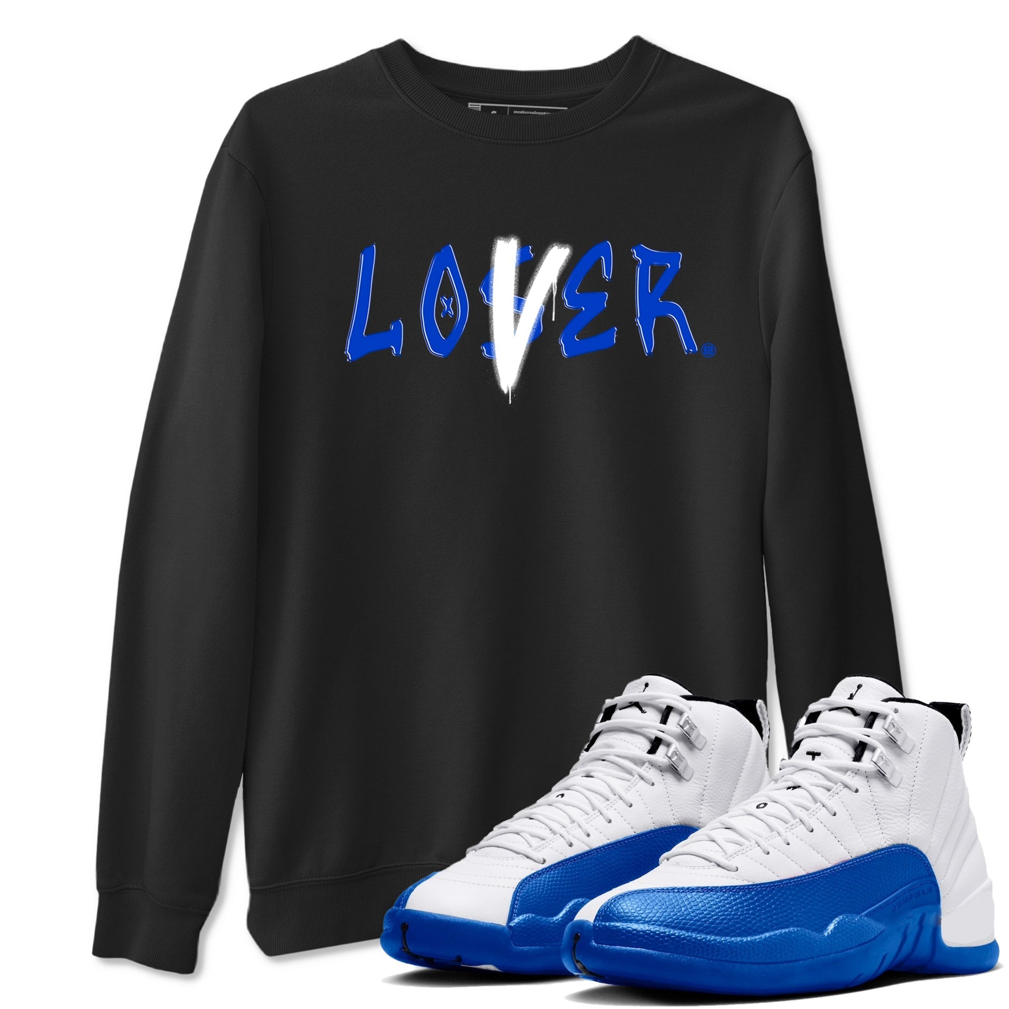 Loser Lover snkmatch Tees - Air Jordan 12 Blueberry