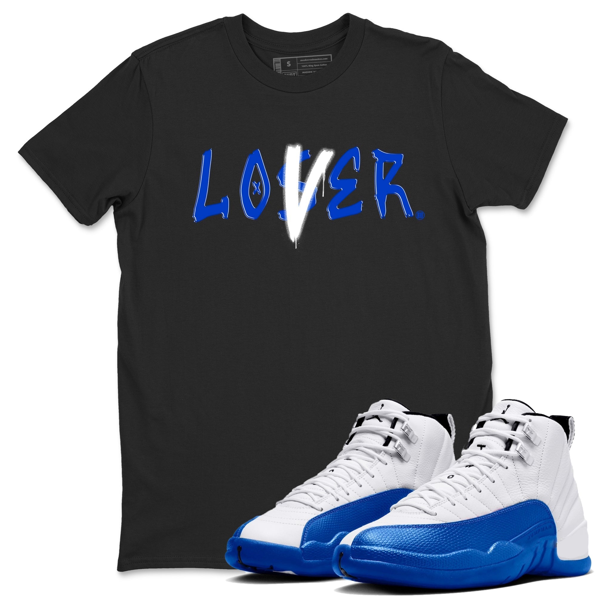 Loser Lover snkmatch Tees - Air Jordan 12 Blueberry
