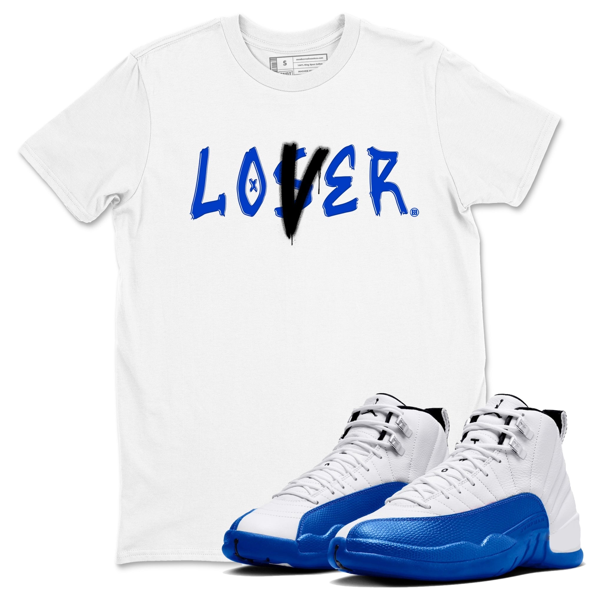 Loser Lover snkmatch Tees - Air Jordan 12 Blueberry