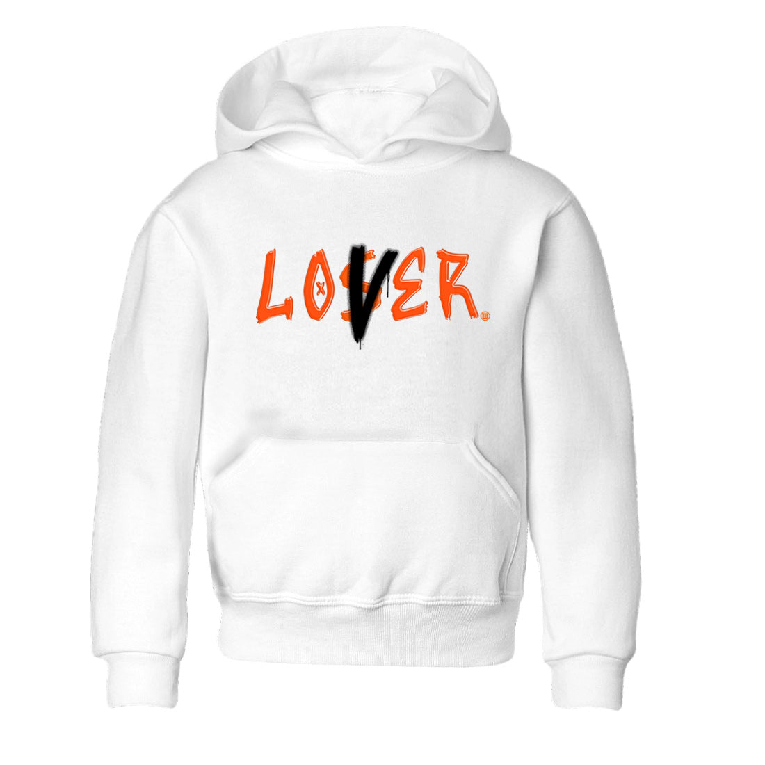 Loser Lover Kids Tops - Air Jordan 12 Brilliant Orange