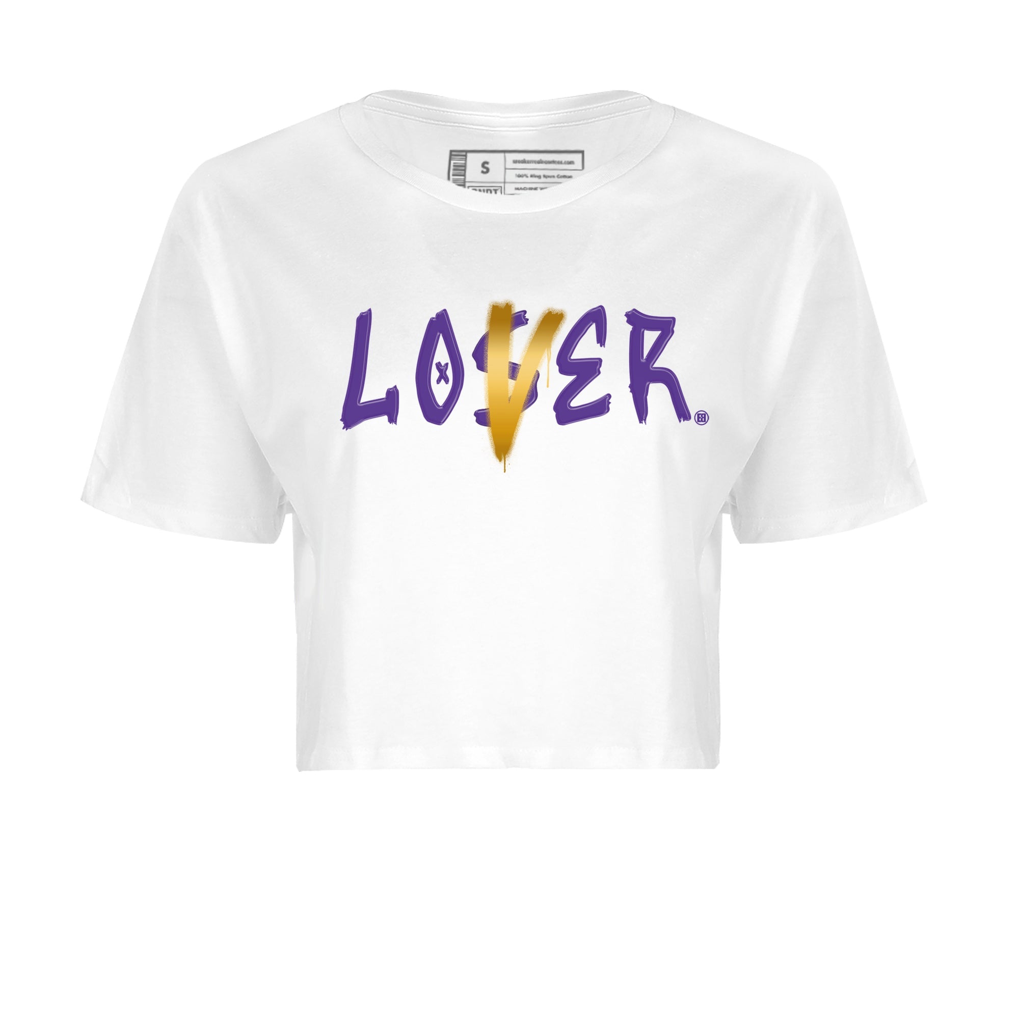 Loser Lover Women's Tops - Air Jordan 12 Field Purple