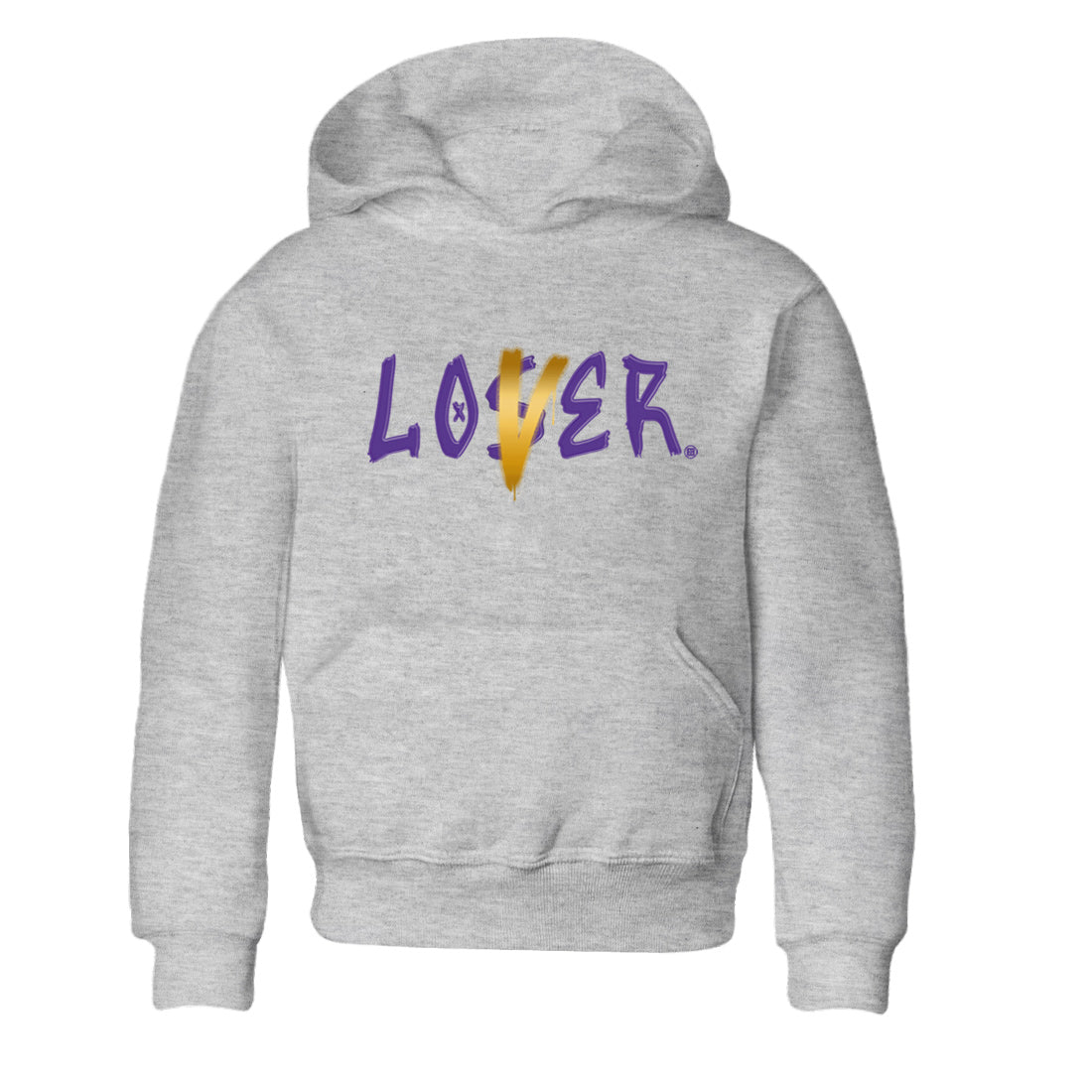 Loser Lover Kids Tops - Air Jordan 12 Field Purple
