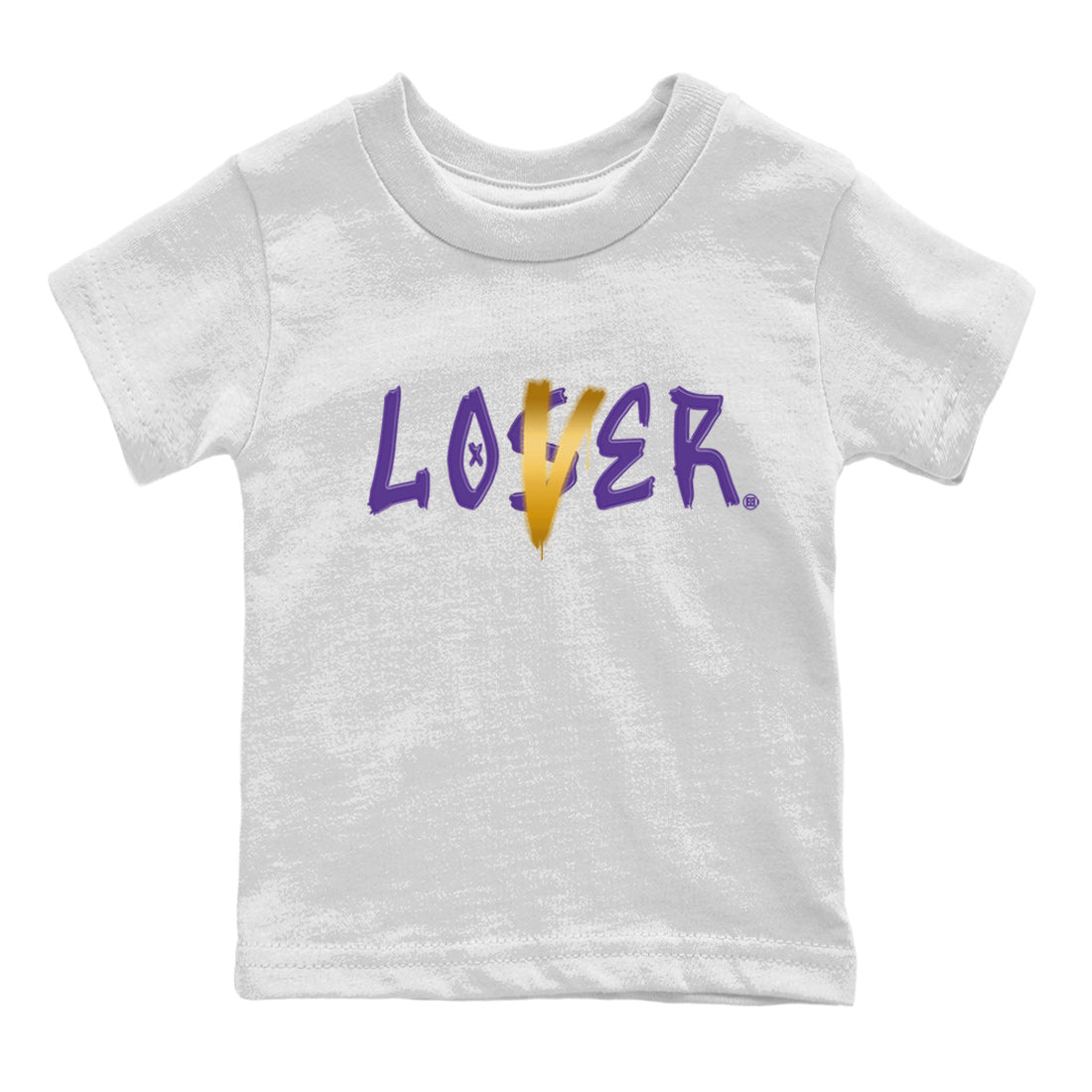 Loser Lover Kids Tops - Air Jordan 12 Field Purple