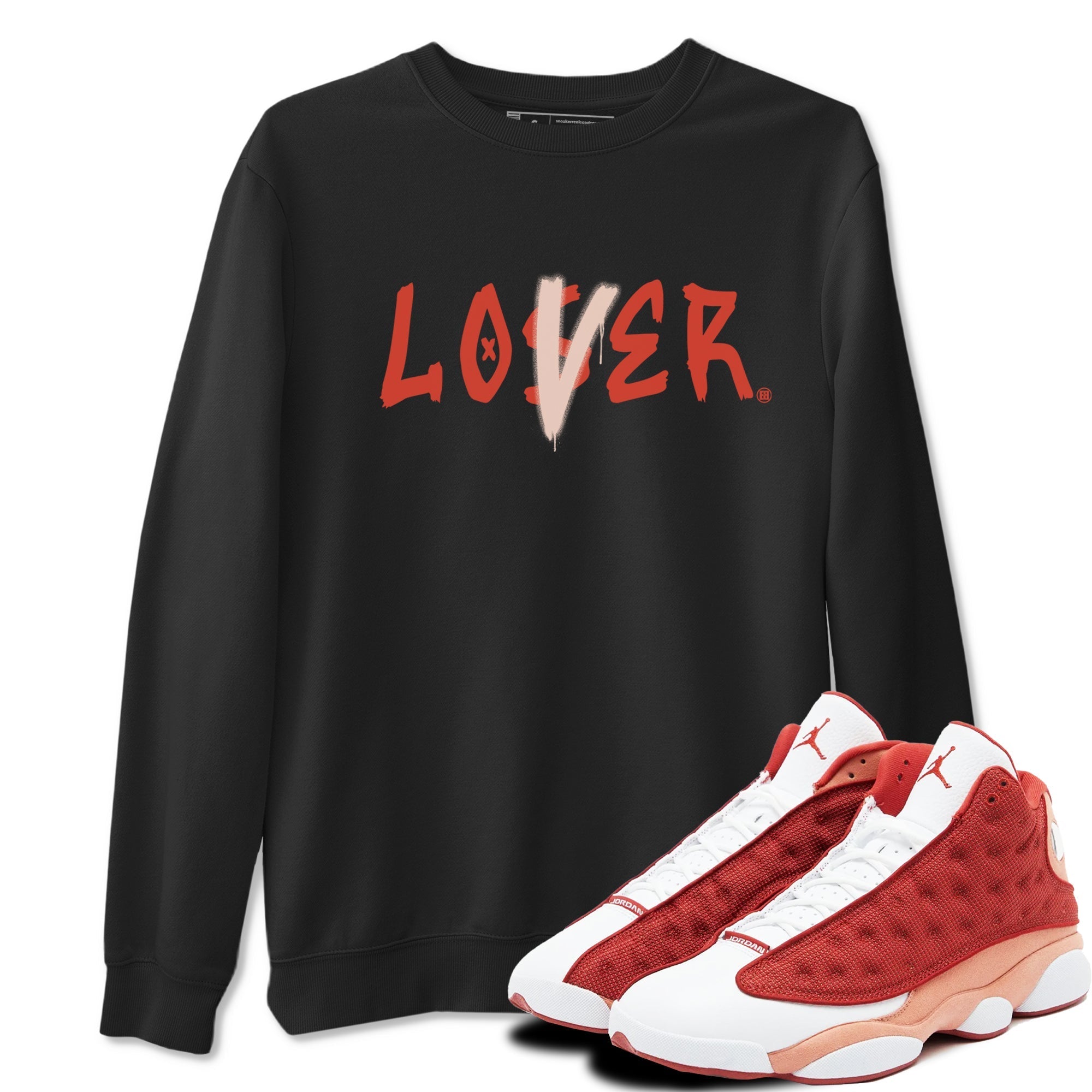 Loser Lover snkmatch Tees - Air Jordan 13 Dune Red