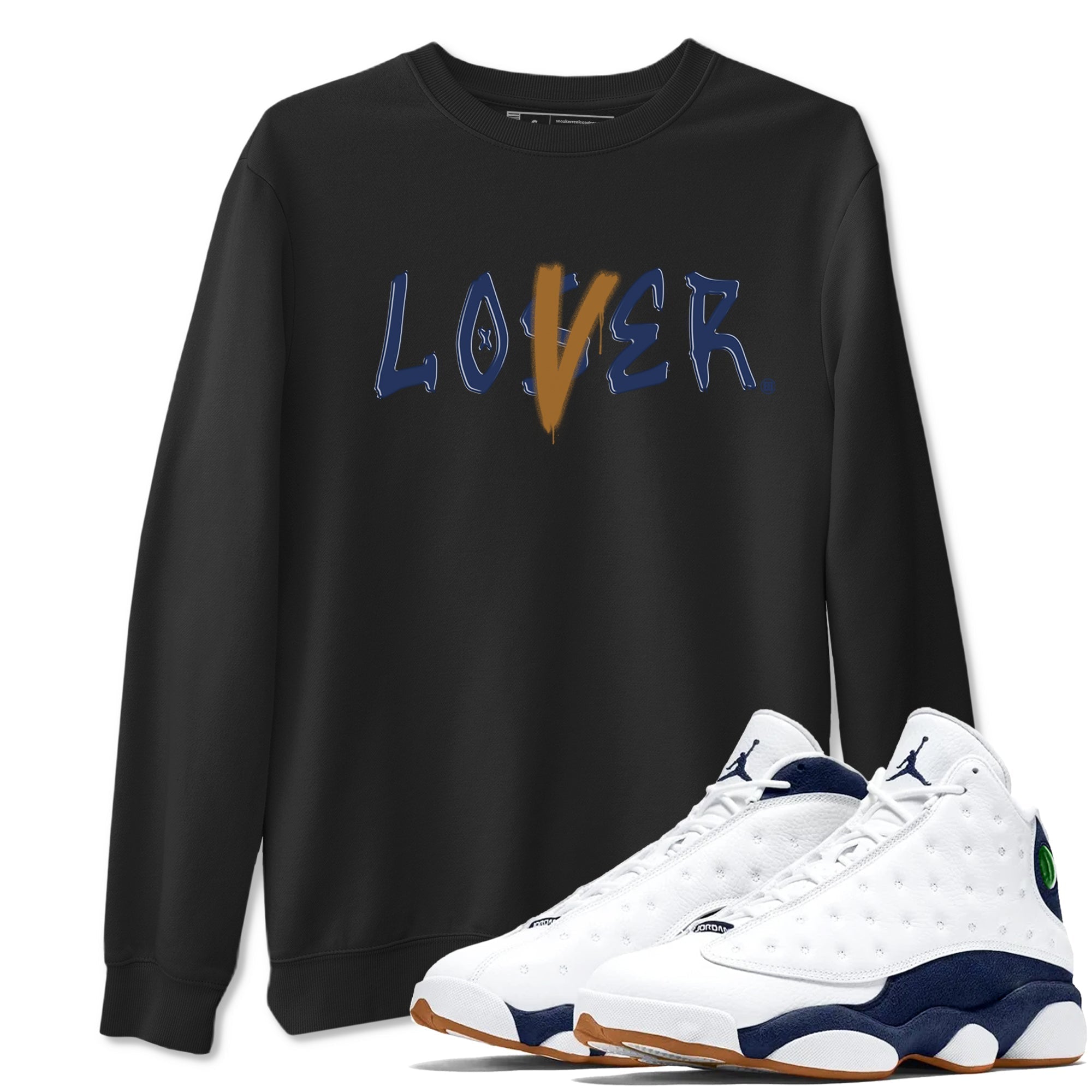 Loser Lover snkmatch Tees - Air Jordan 13 Midnight Navy