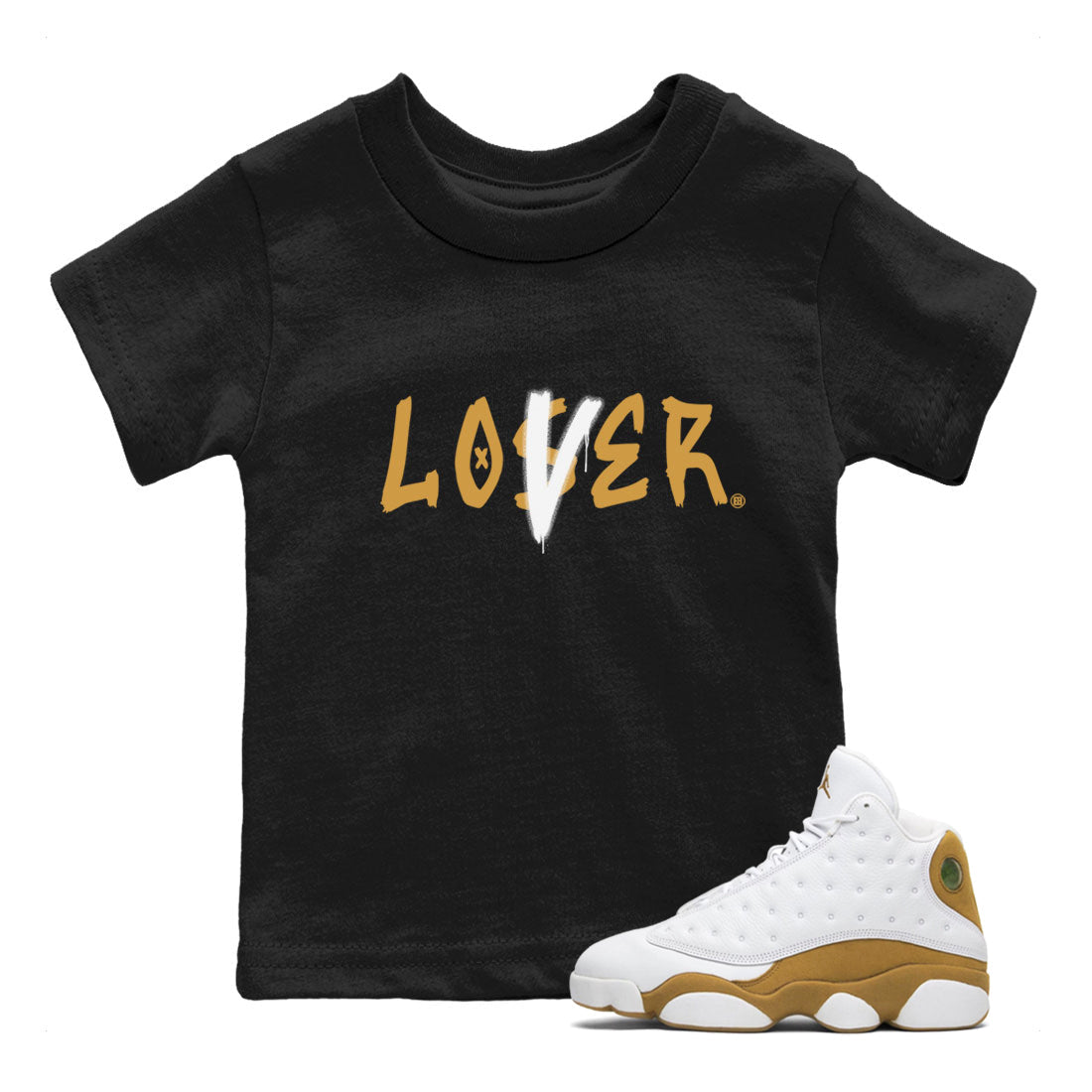 Loser Lover snkmatch Tee Kids - Air Jordan 13 Wheat
