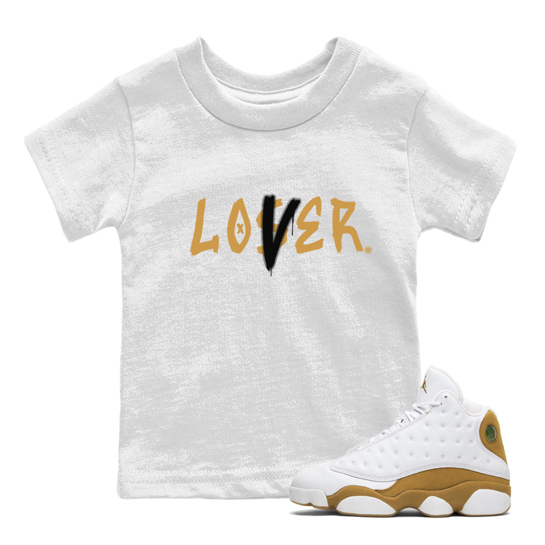 Loser Lover snkmatch Tee Kids - Air Jordan 13 Wheat