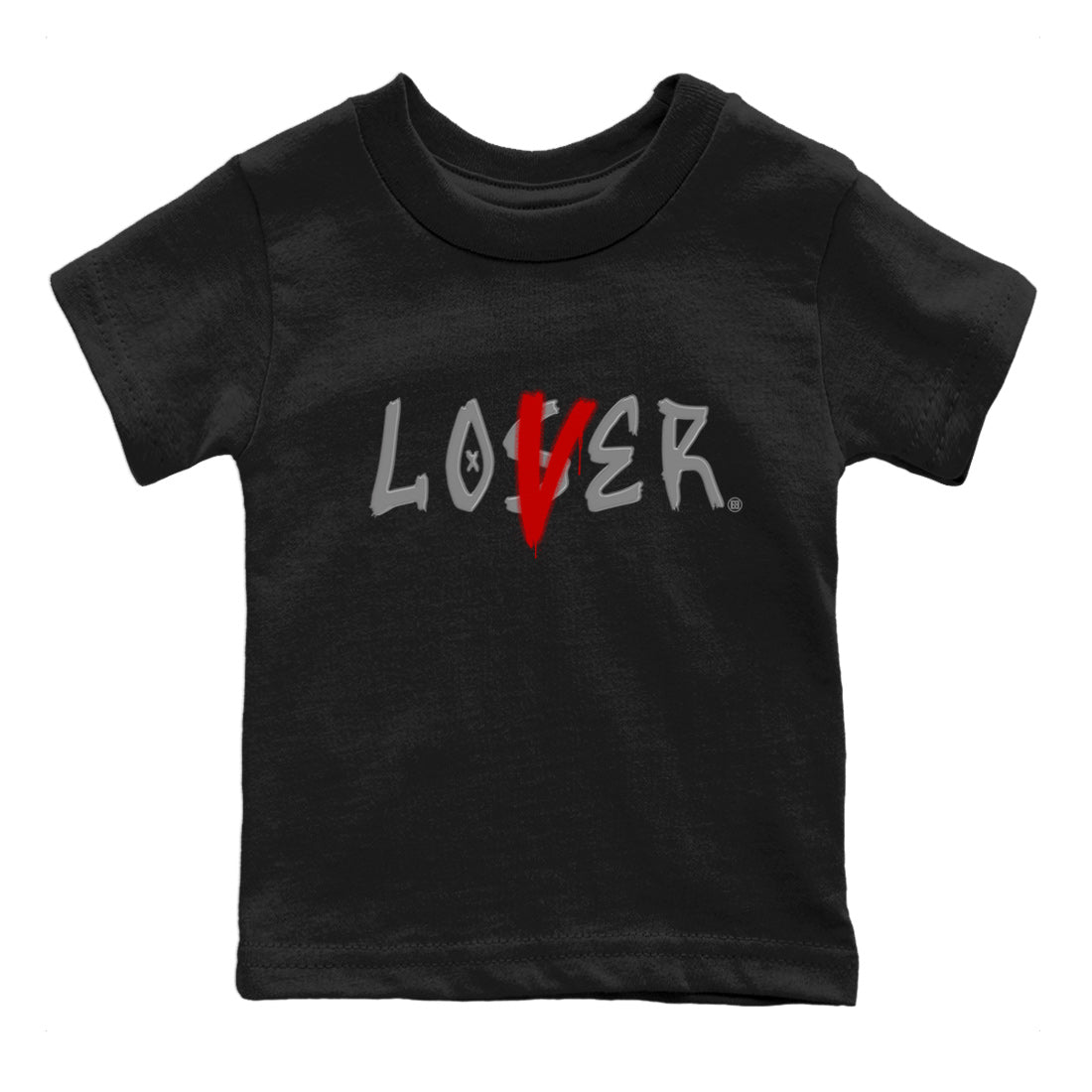 Loser Lover Kids Tops - Air Jordan 13 Wolf Grey