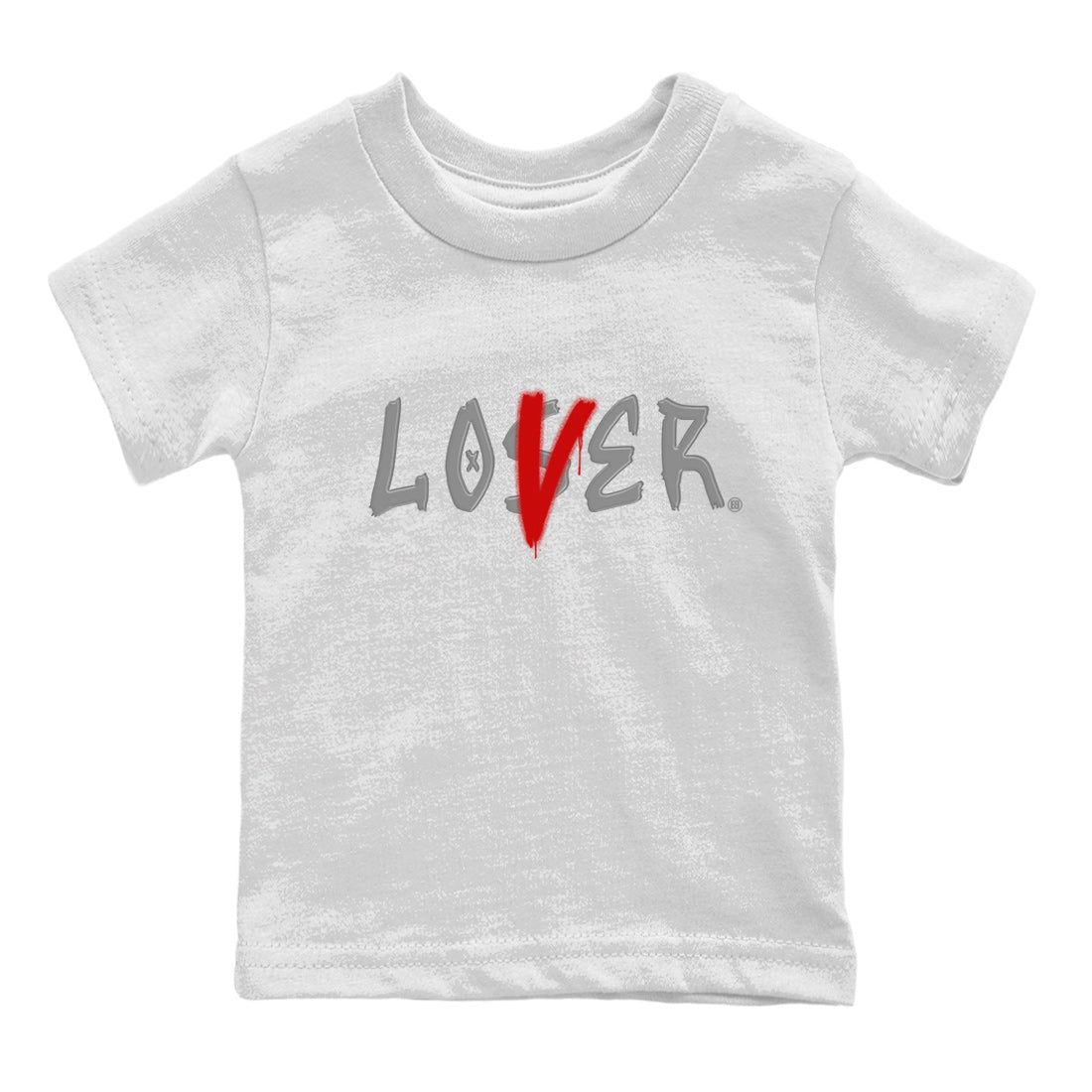 Loser Lover Kids Tops - Air Jordan 13 Wolf Grey