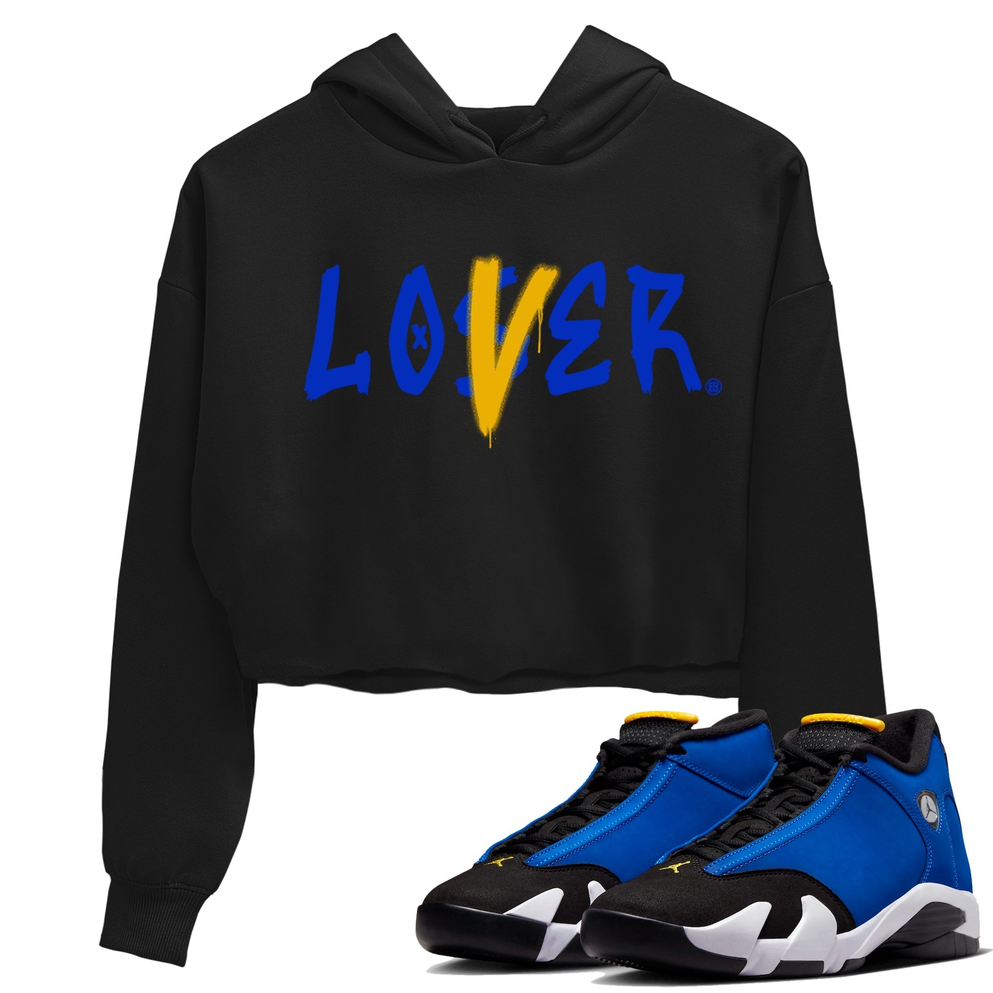 Loser Lover Women's Tops - Air Jordan 14 Laney