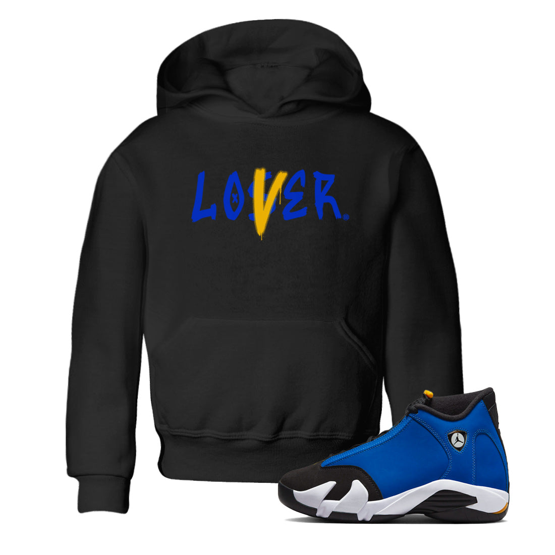 Loser Lover Kids Tops - Air Jordan 14 Laney