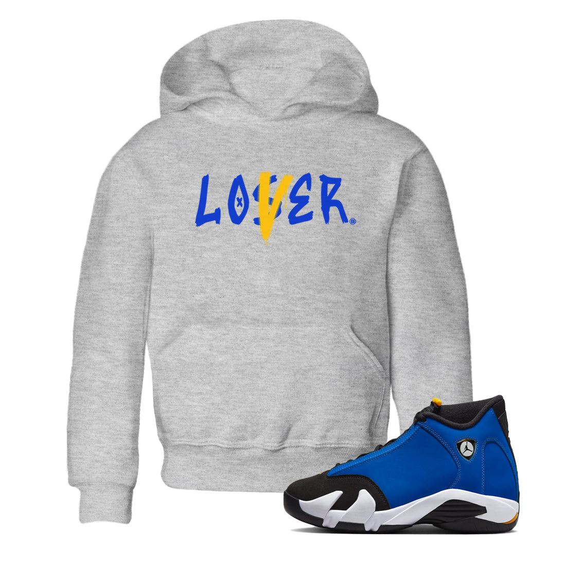 Loser Lover Kids Tops - Air Jordan 14 Laney