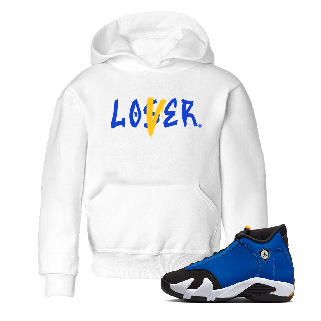 Loser Lover Kids Tops - Air Jordan 14 Laney
