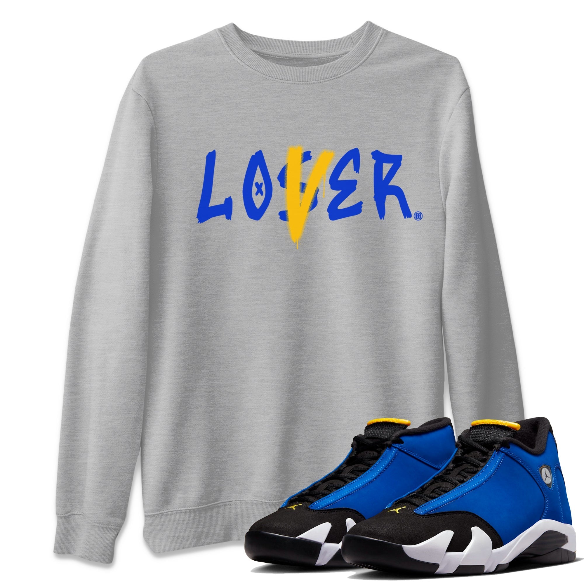 Loser Lover Unisex Tops - Air Jordan 14 Laney