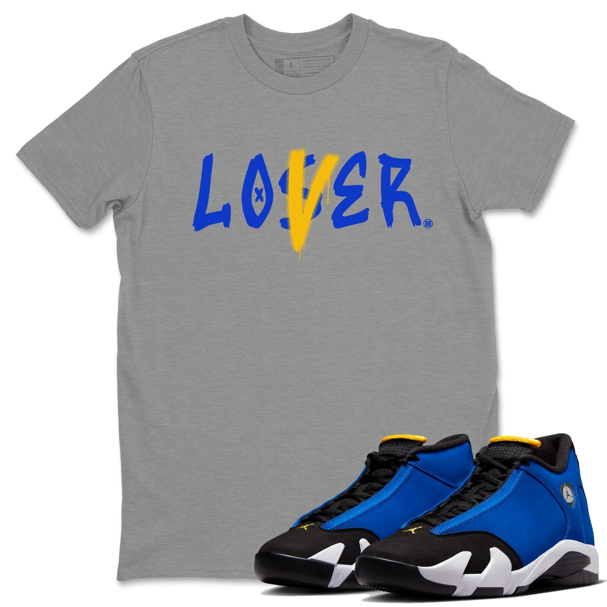 Loser Lover Unisex Tops - Air Jordan 14 Laney