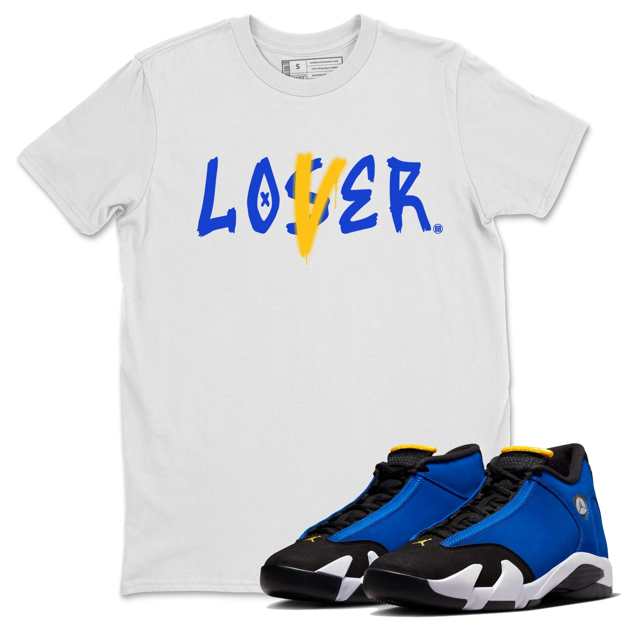 Loser Lover Unisex Tops - Air Jordan 14 Laney