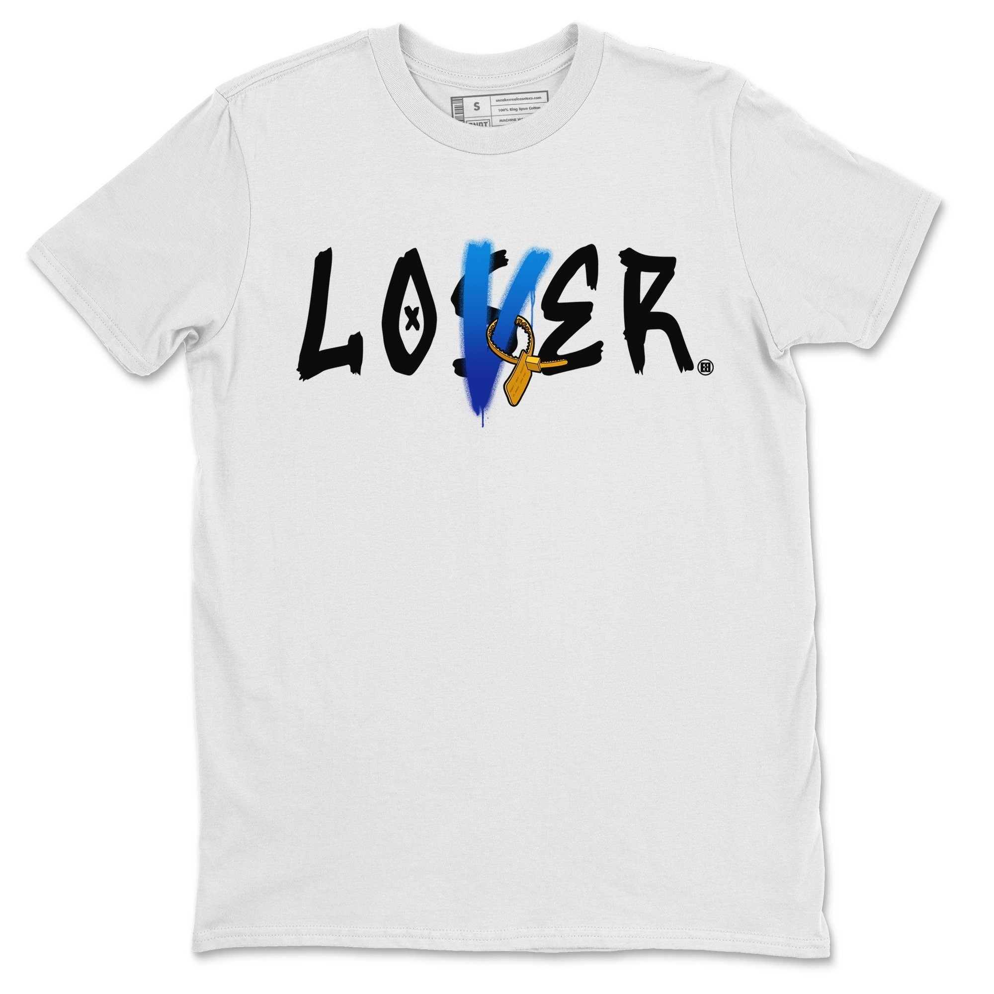 Loser Lover Unisex Tops - Air Jordan 2 OFF-WHITE Black Blue