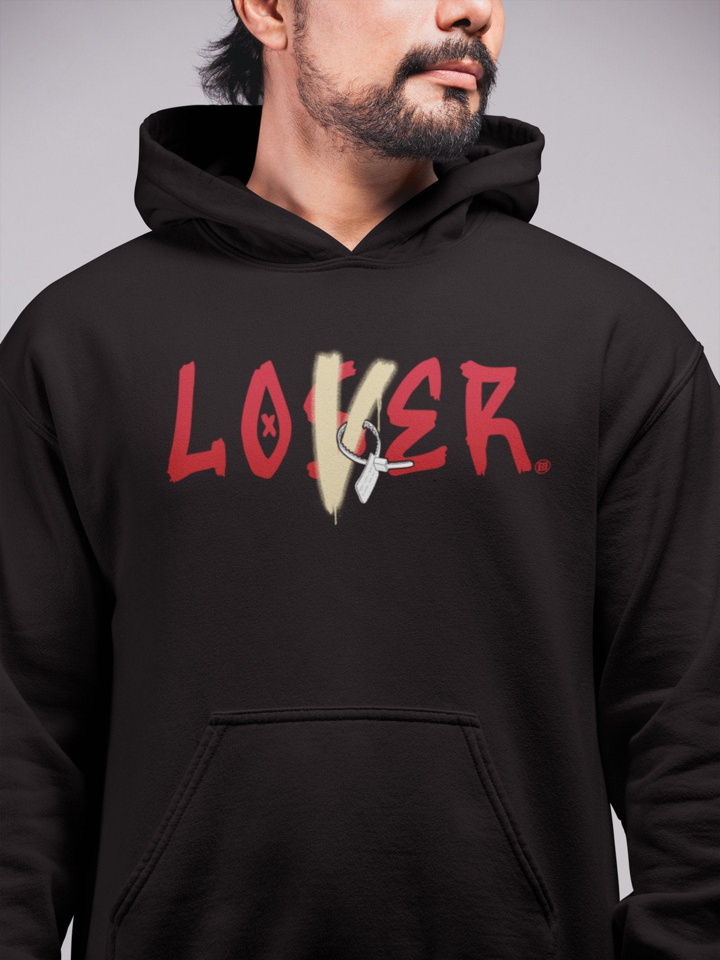 Loser Lover Unisex Tops - Air Jordan 2 OFF-WHITE Varsity Red