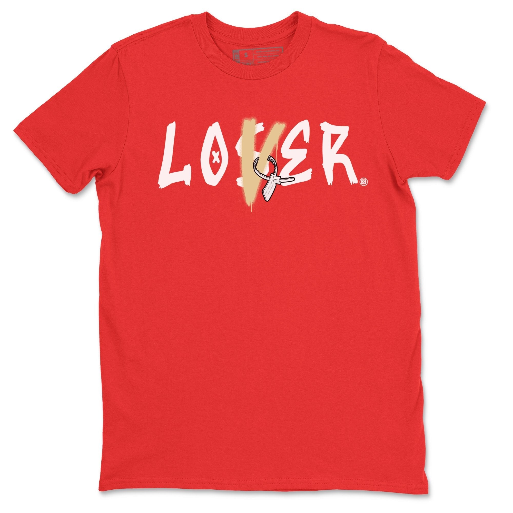 Loser Lover Unisex Tops - Air Jordan 2 OFF-WHITE Varsity Red